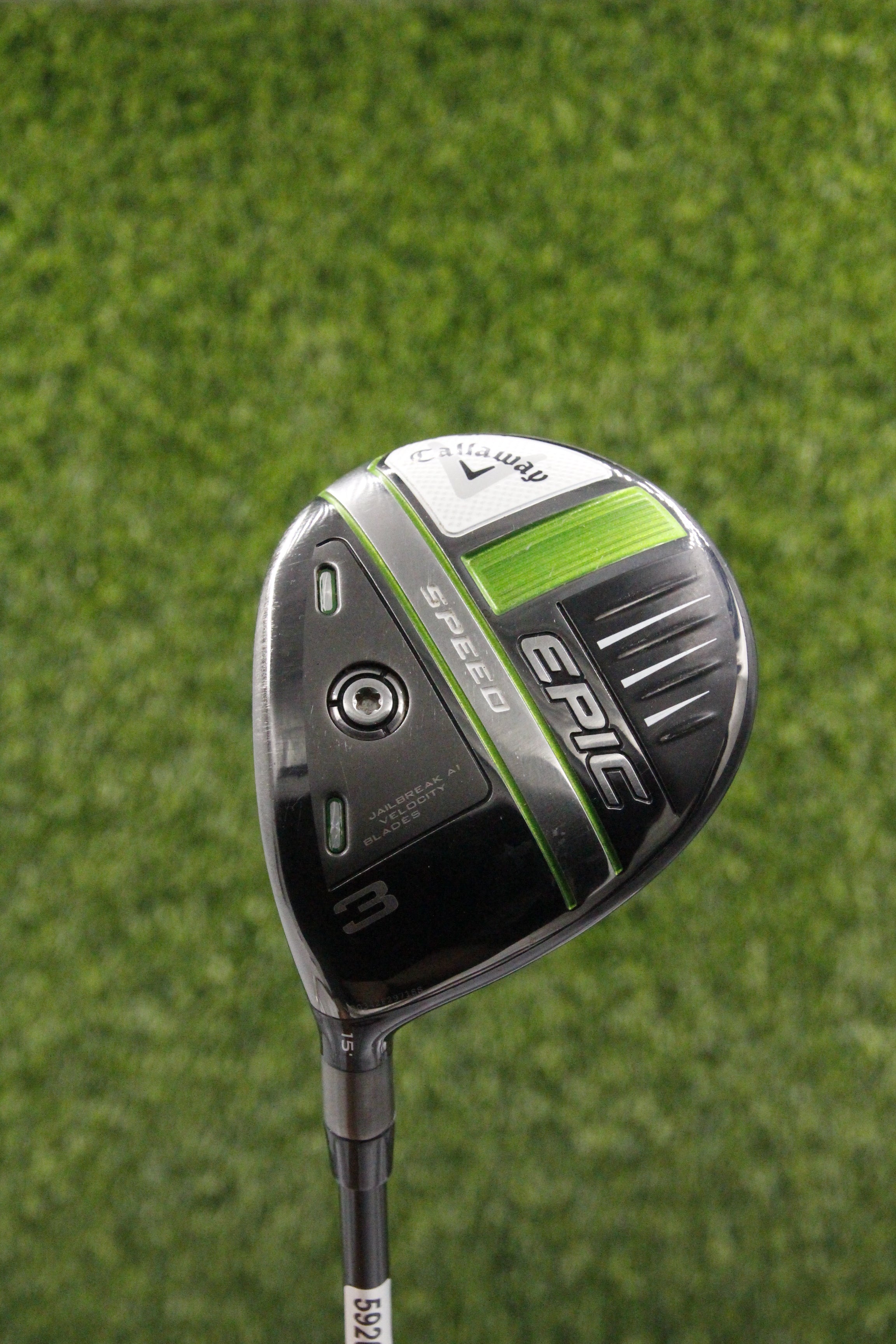 Lefty Callaway Epic Speed 15° 3 Wood XS Flex 43.25"