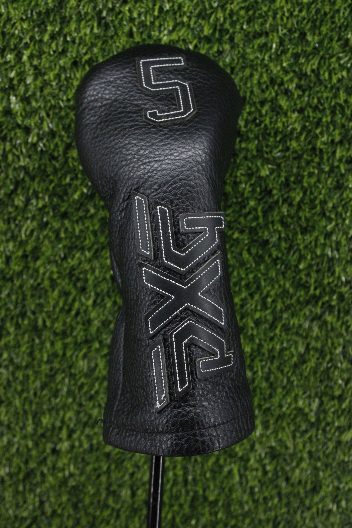 Pre-Owned PXG Black Stiched Fairway Wood 5 Wood Headcover
