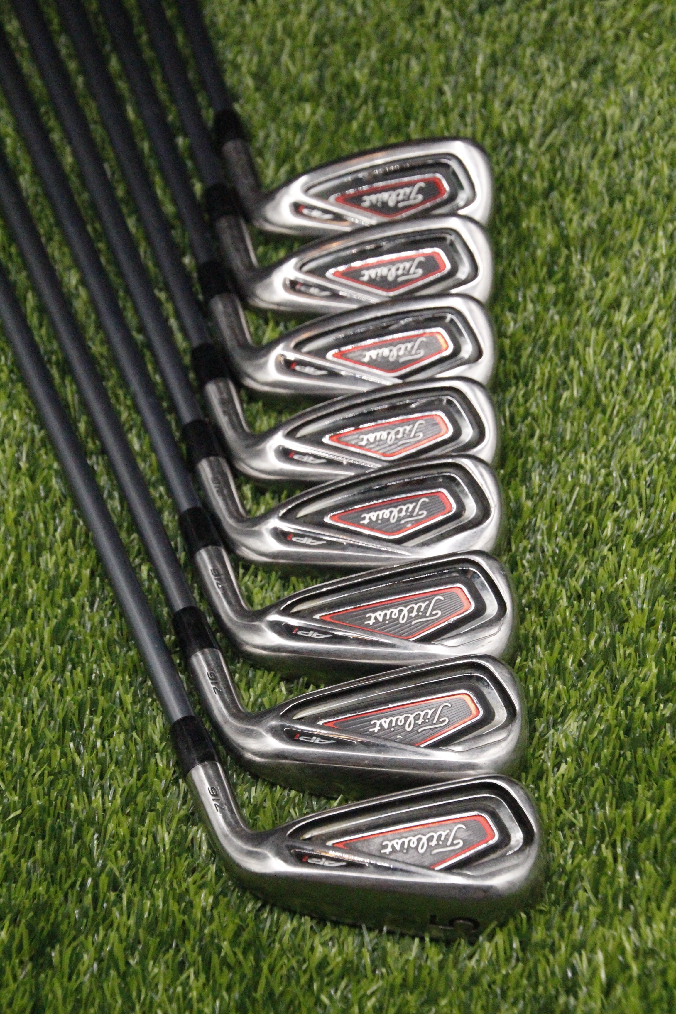 Titleist 716 AP1 Iron Set 5-PW GW SW R Flex -0.5"