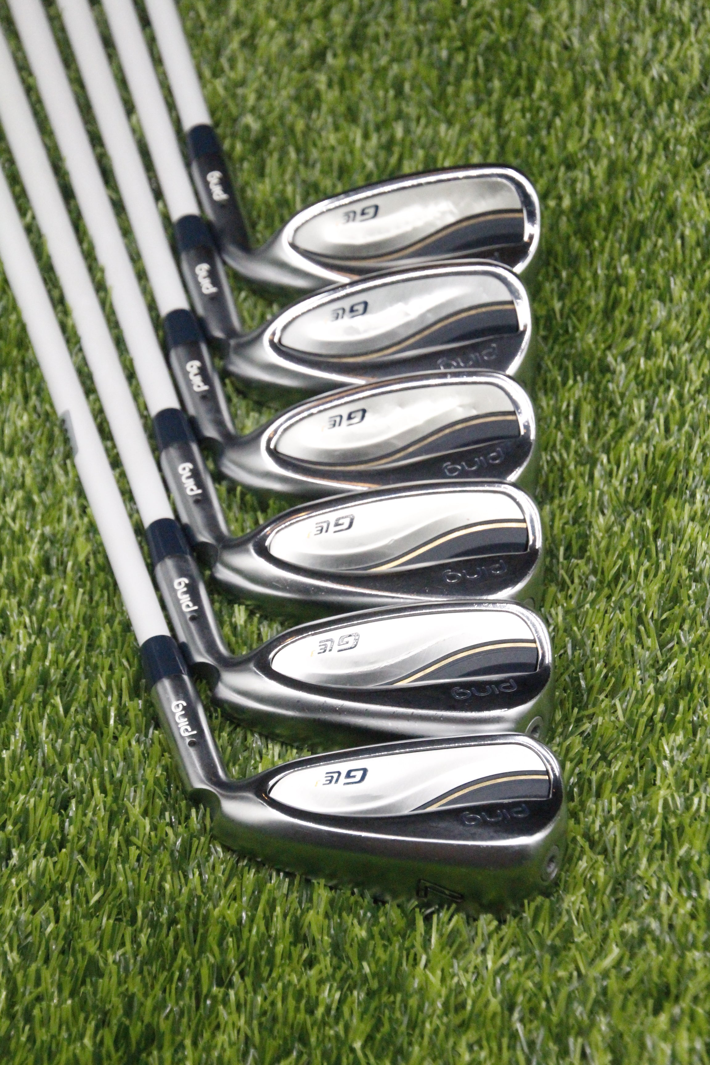 WOMEN Ping G Le 3 Iron Set 7-PW UW SW L Flex Std Length