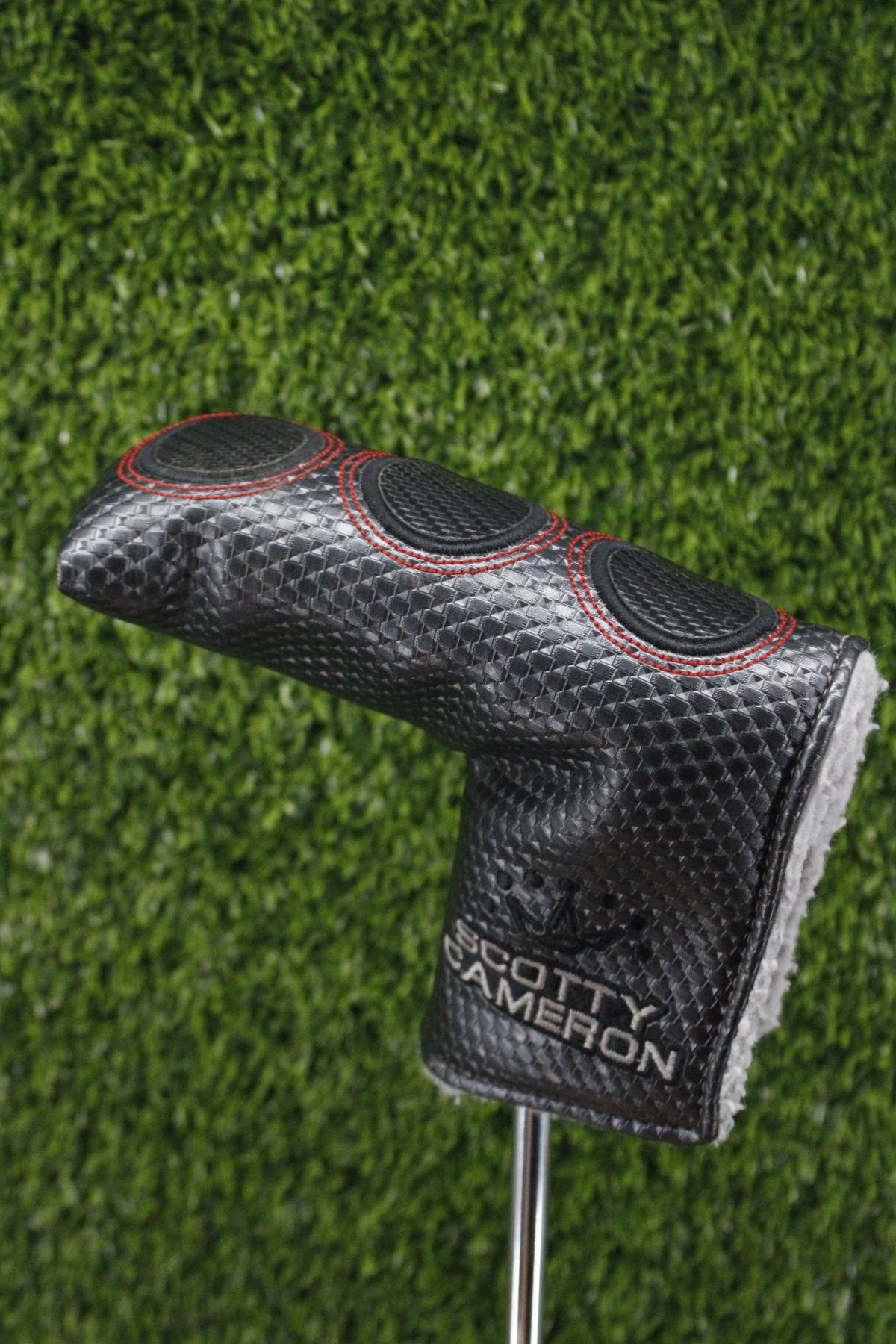 Pre-Owned Titleist Scotty Cameron Gray 3 Dot Putter Blade Headcover