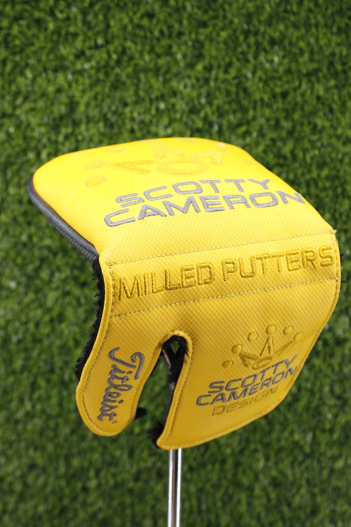 Pre-Owned Titleist Scotty Cameron Yellow Putter Mallet Headcover