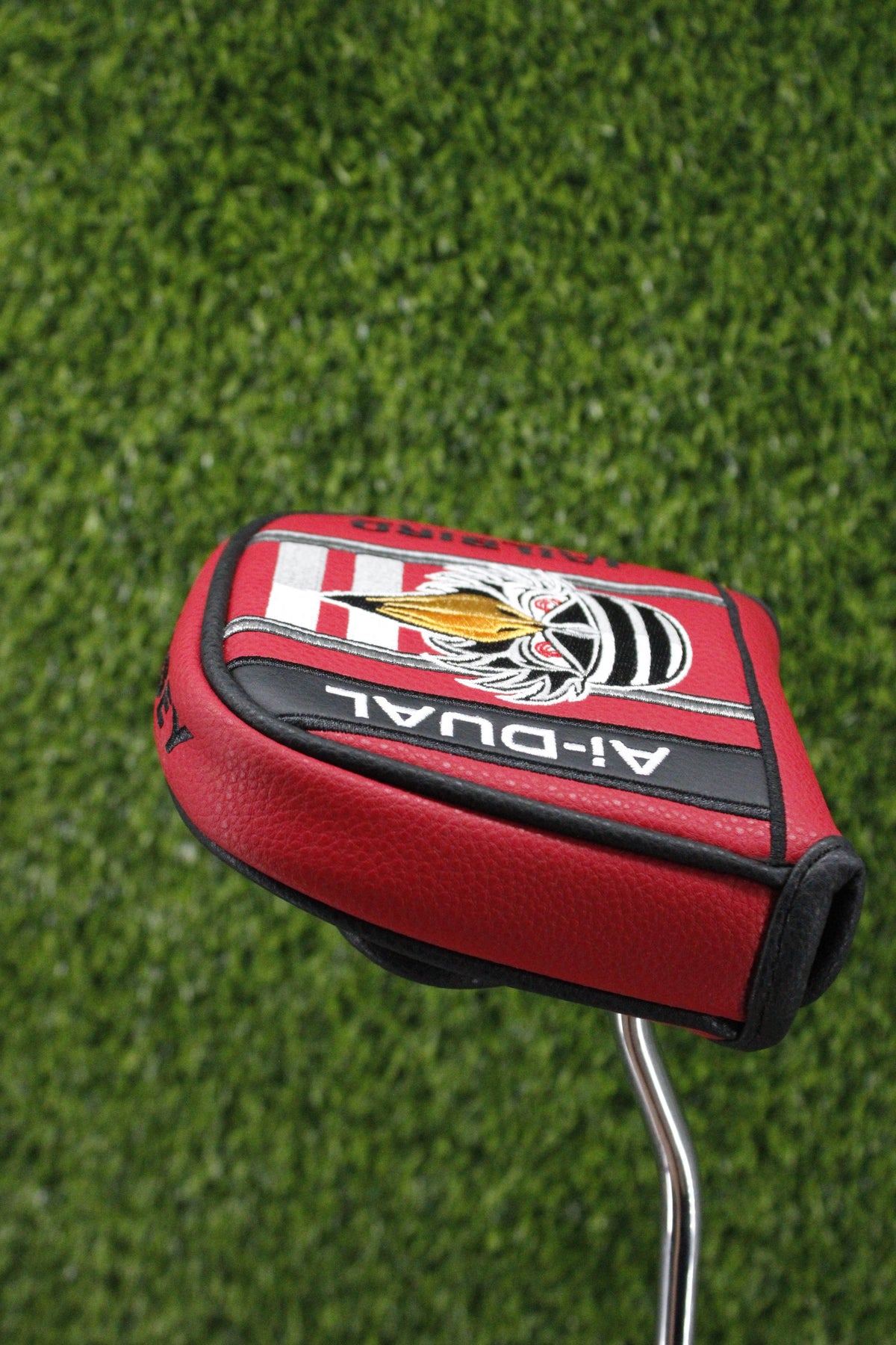 Pre-Owned Odyssey Ai-Dual Jailbird Square 2 Square Putter Mallet Headcover