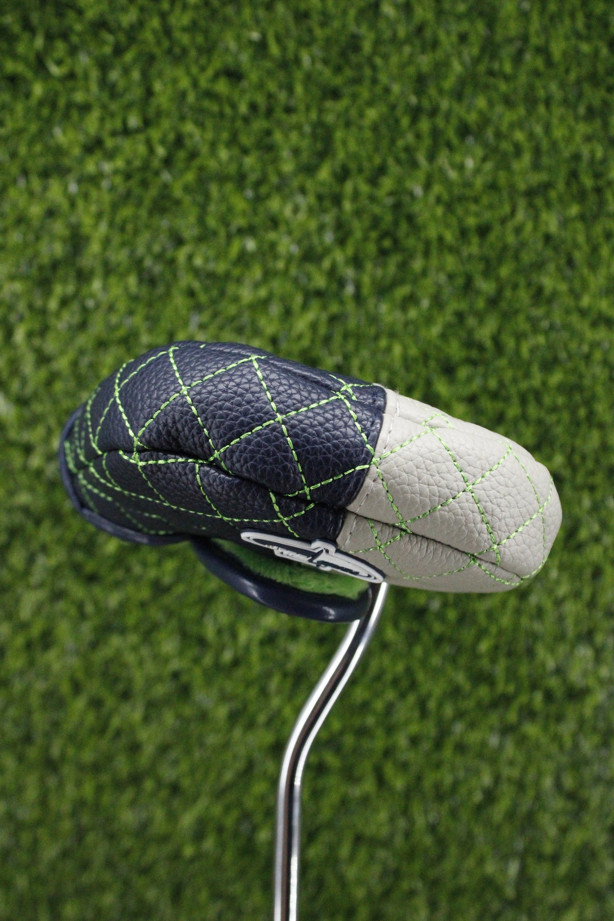 Pre-Owned Team Golf Seattle Seahawks Putter Mallet Headcover