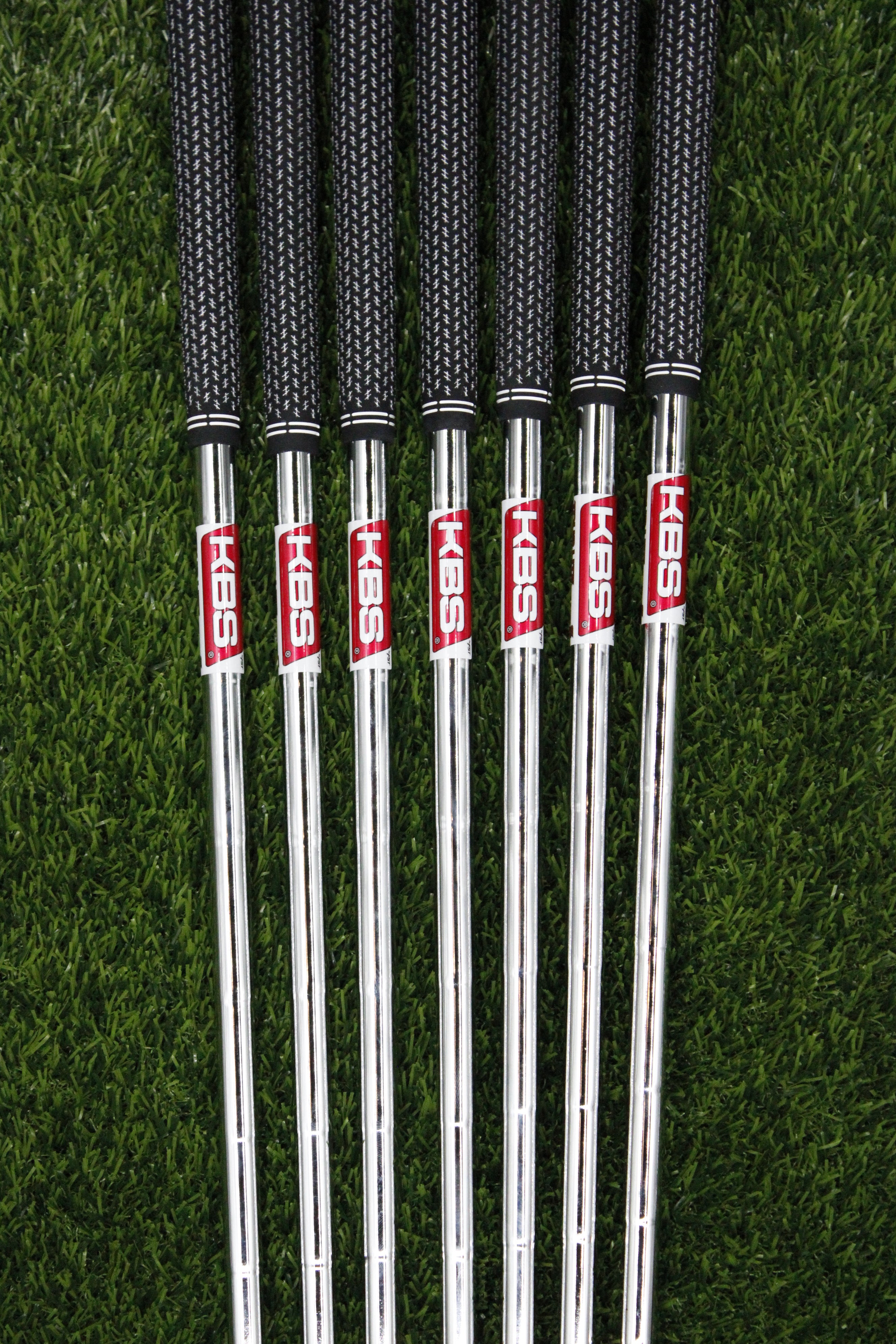 KBS Tour Lite 100g Stiff Flex 5-PW GW Iron Set Steel Shaft .370 Tip Std Length