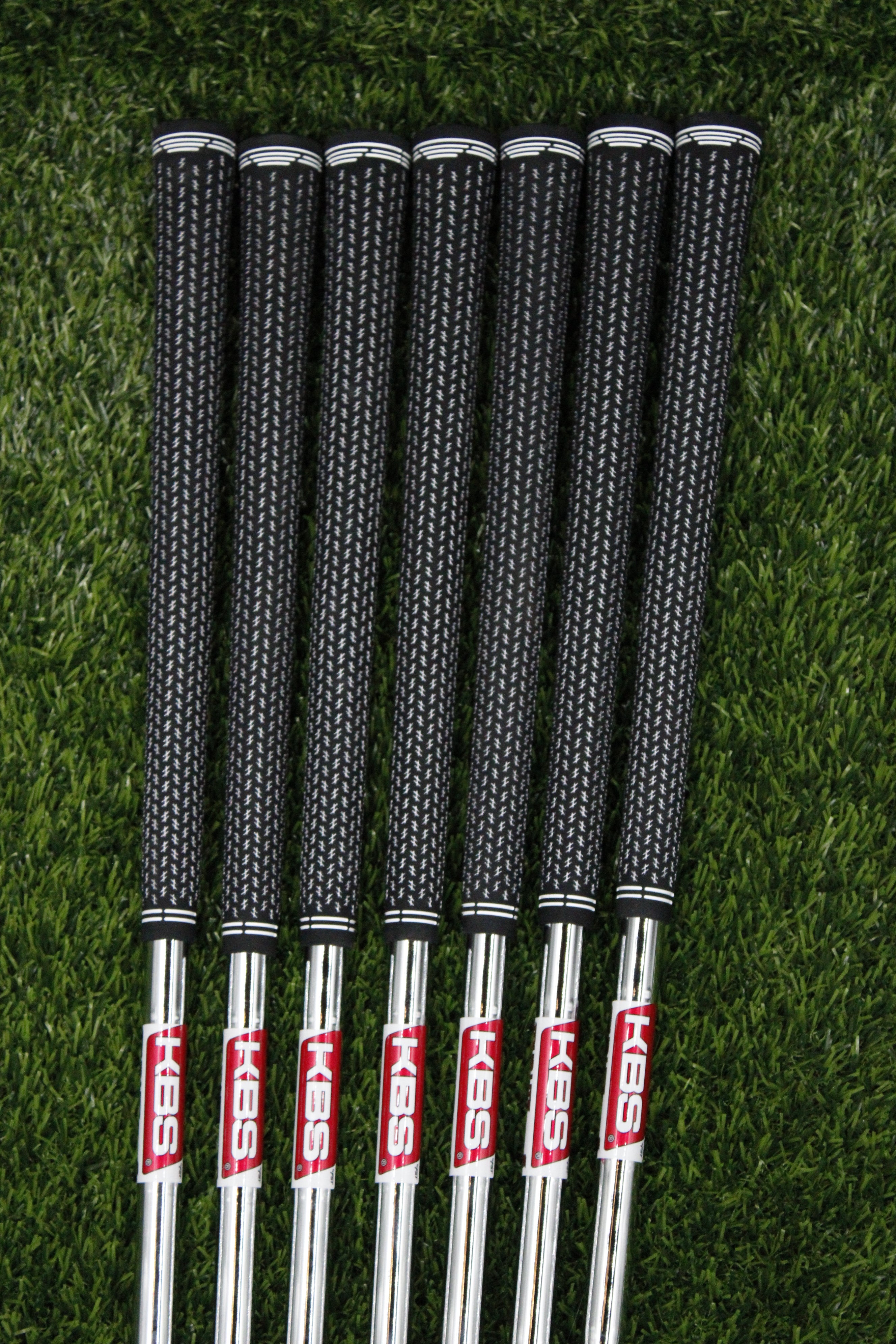 KBS Tour Lite 100g Stiff Flex 5-PW GW Iron Set Steel Shaft .370 Tip Std Length