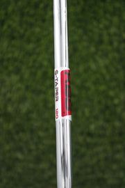 KBS $-Taper Chrome Finish 120g Stiff Flex 4-PW GW Iron Set Steel Shaft .370 Tip Std Length