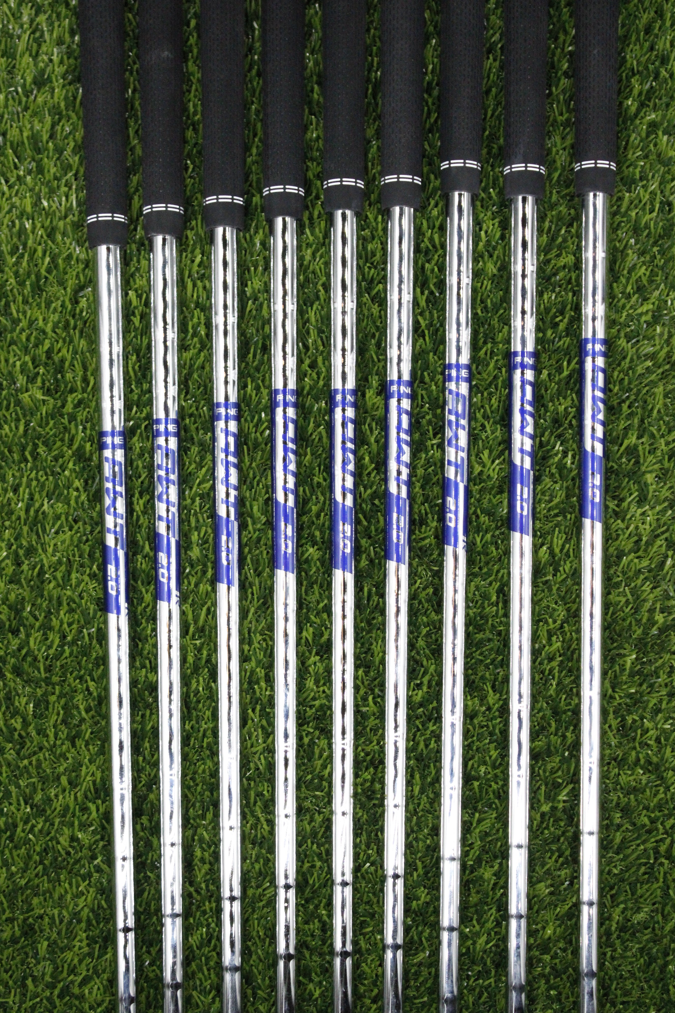 Nippon Ping AWT 2.0 98g Regular Flex 5-PW GW SW LW Iron Set Steel Shaft .370 Tip Std Length