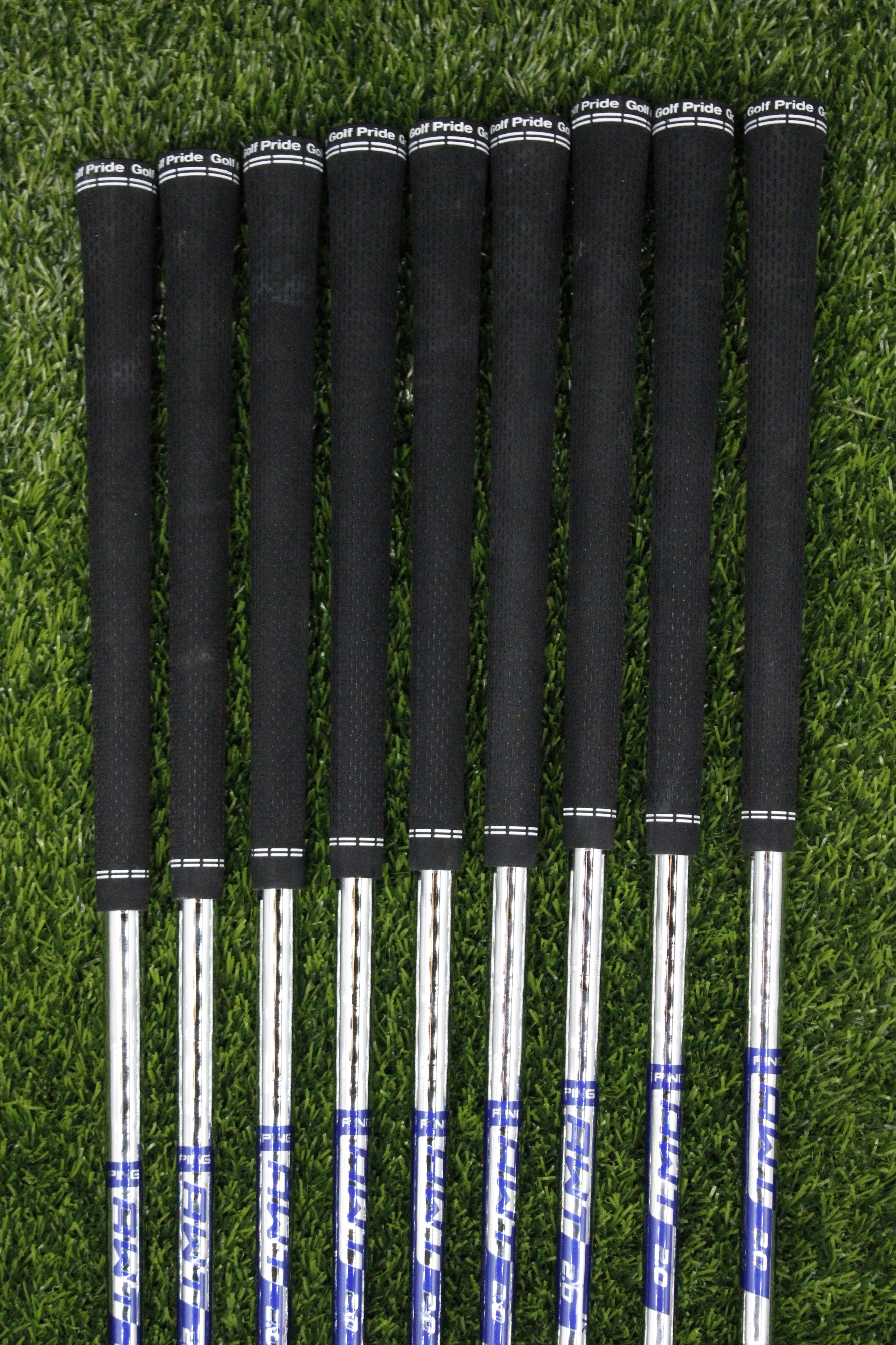 Nippon Ping AWT 2.0 98g Regular Flex 5-PW GW SW LW Iron Set Steel Shaft .370 Tip Std Length