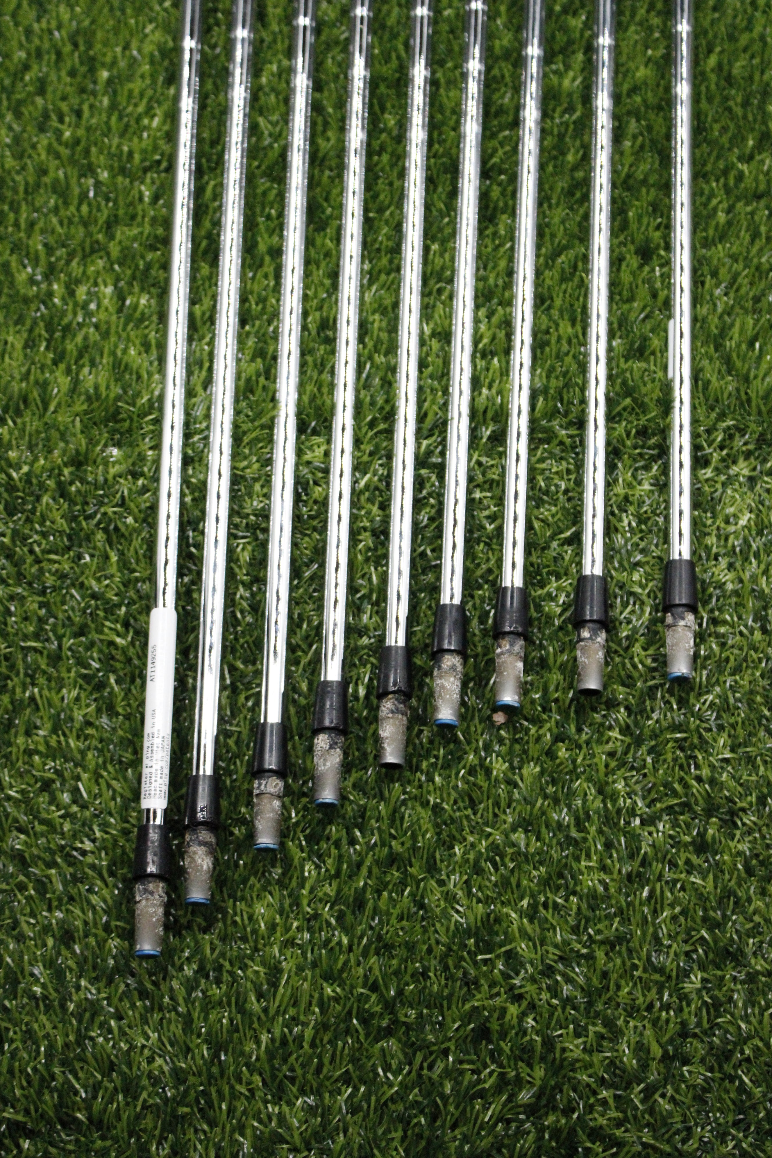 Nippon Ping AWT 2.0 98g Regular Flex 5-PW GW SW LW Iron Set Steel Shaft .370 Tip Std Length