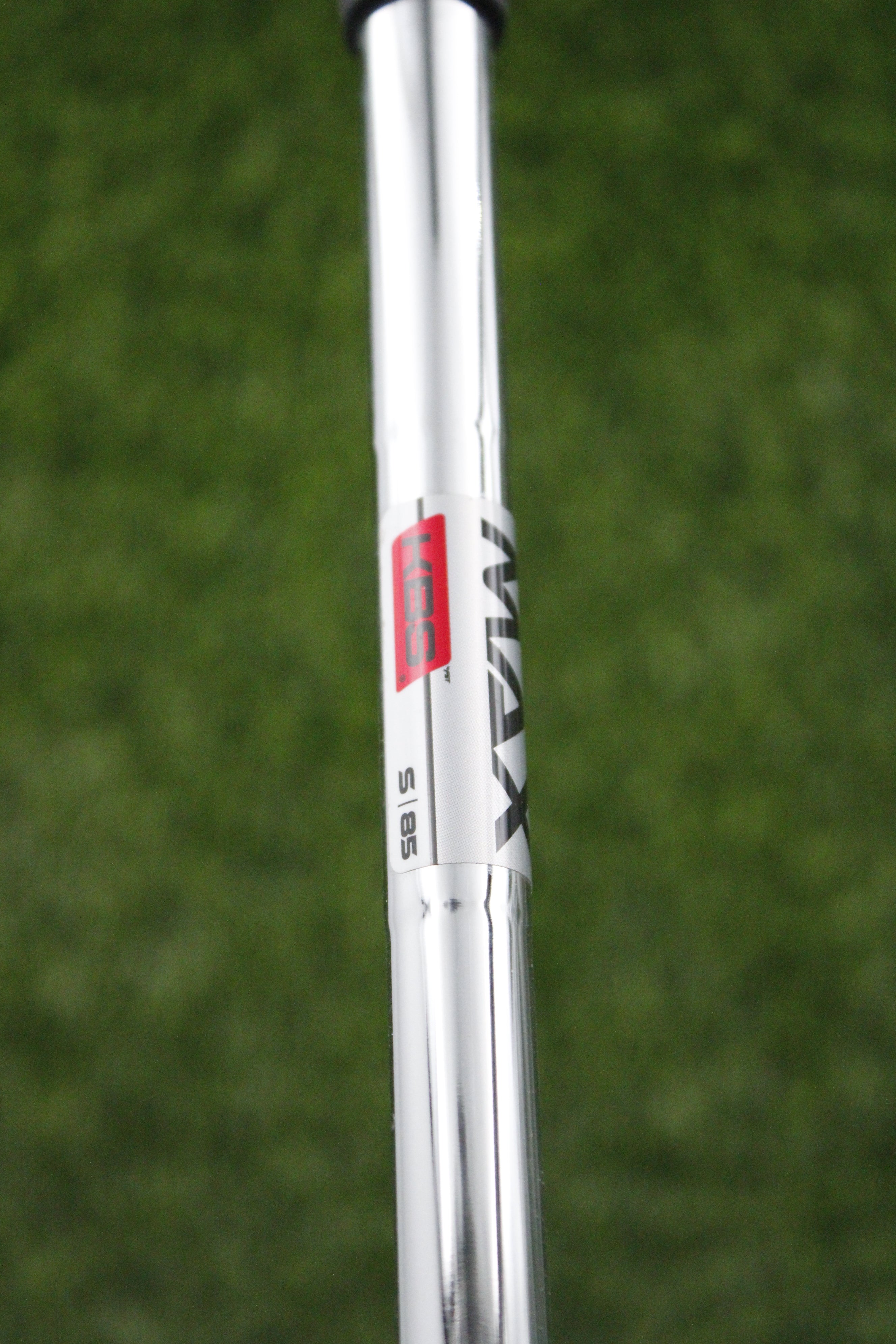 KBS Max 85g Stiff Flex 4-PW AW Iron Set Steel Shaft .370 Tip Std Length