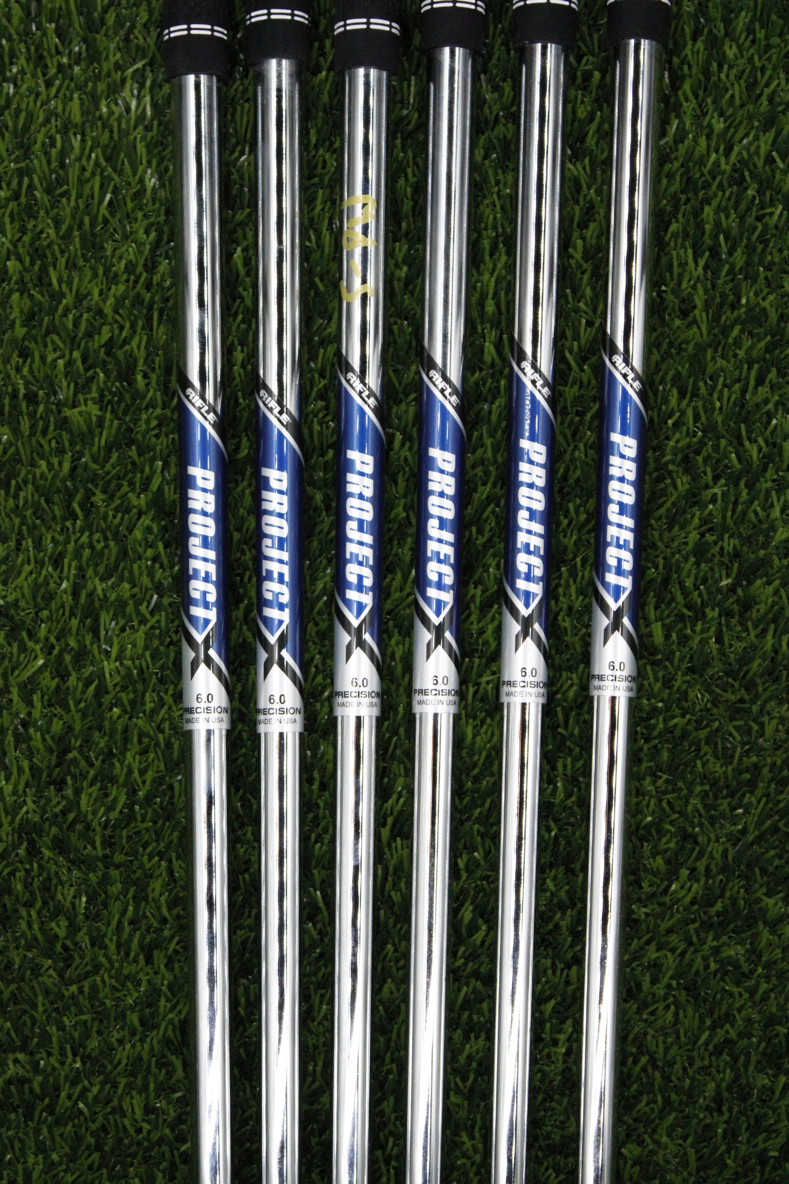 Project X Rifle 6.0 120g Stiff Flex 5-PW Iron Set Steel Shaft .355 Tip Std Length