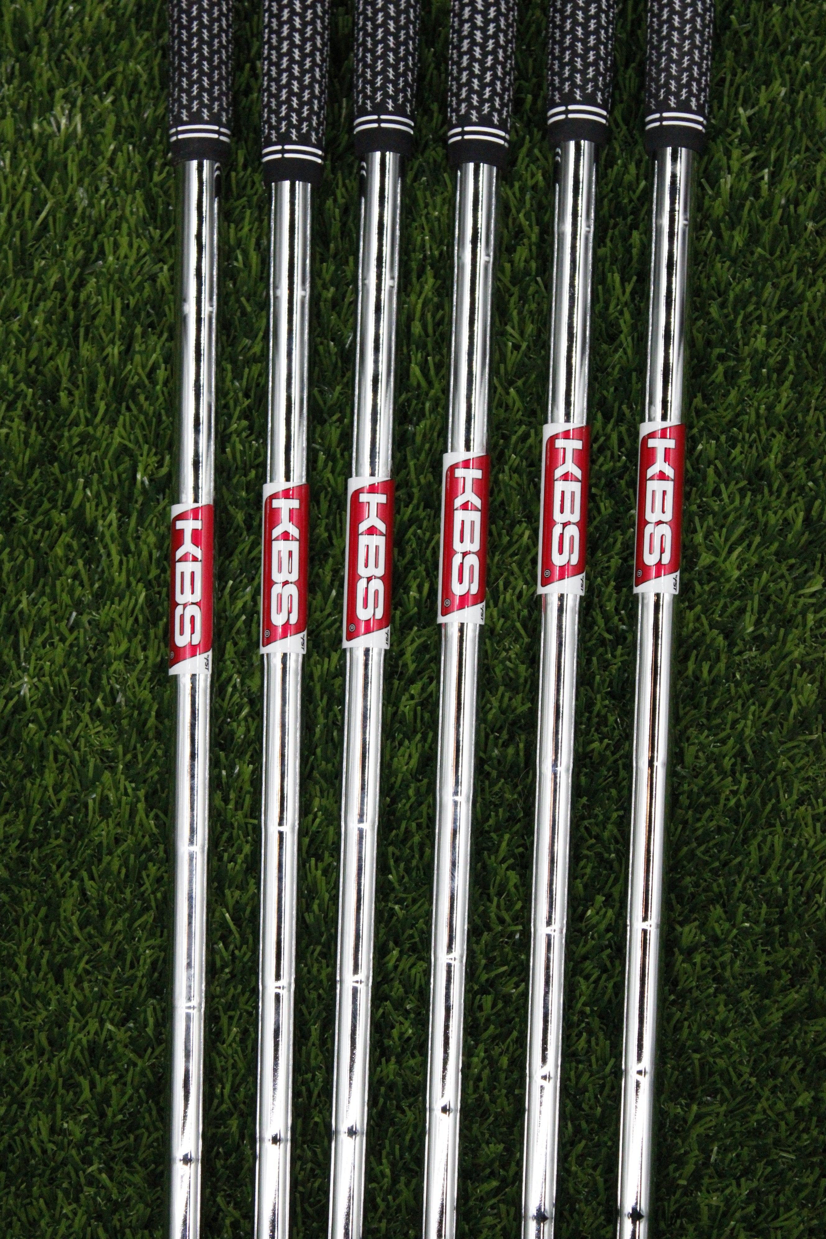 KBS Tour Lite 100g Stiff Flex 5-PW Iron Set Steel Shaft .370 Tip Std Length