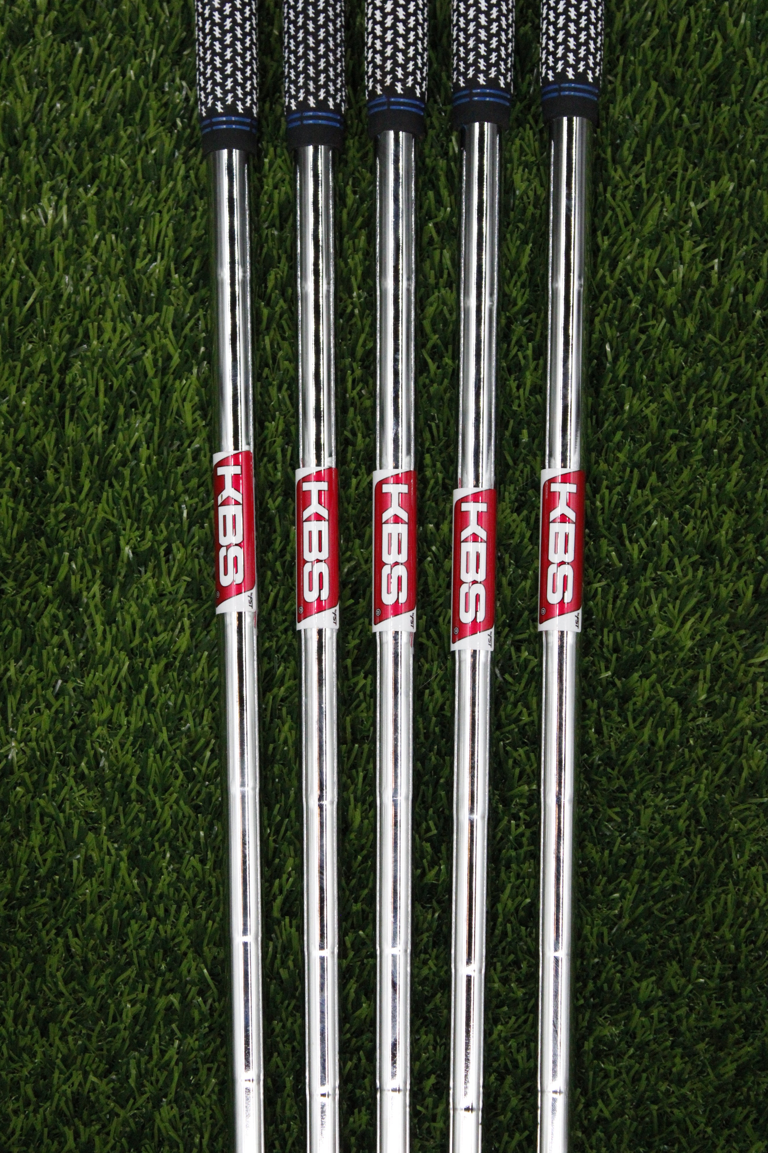 KBS Tour Lite 100g Stiff Flex 7-PW GW Iron Set Steel Shaft .370 Tip Std Length