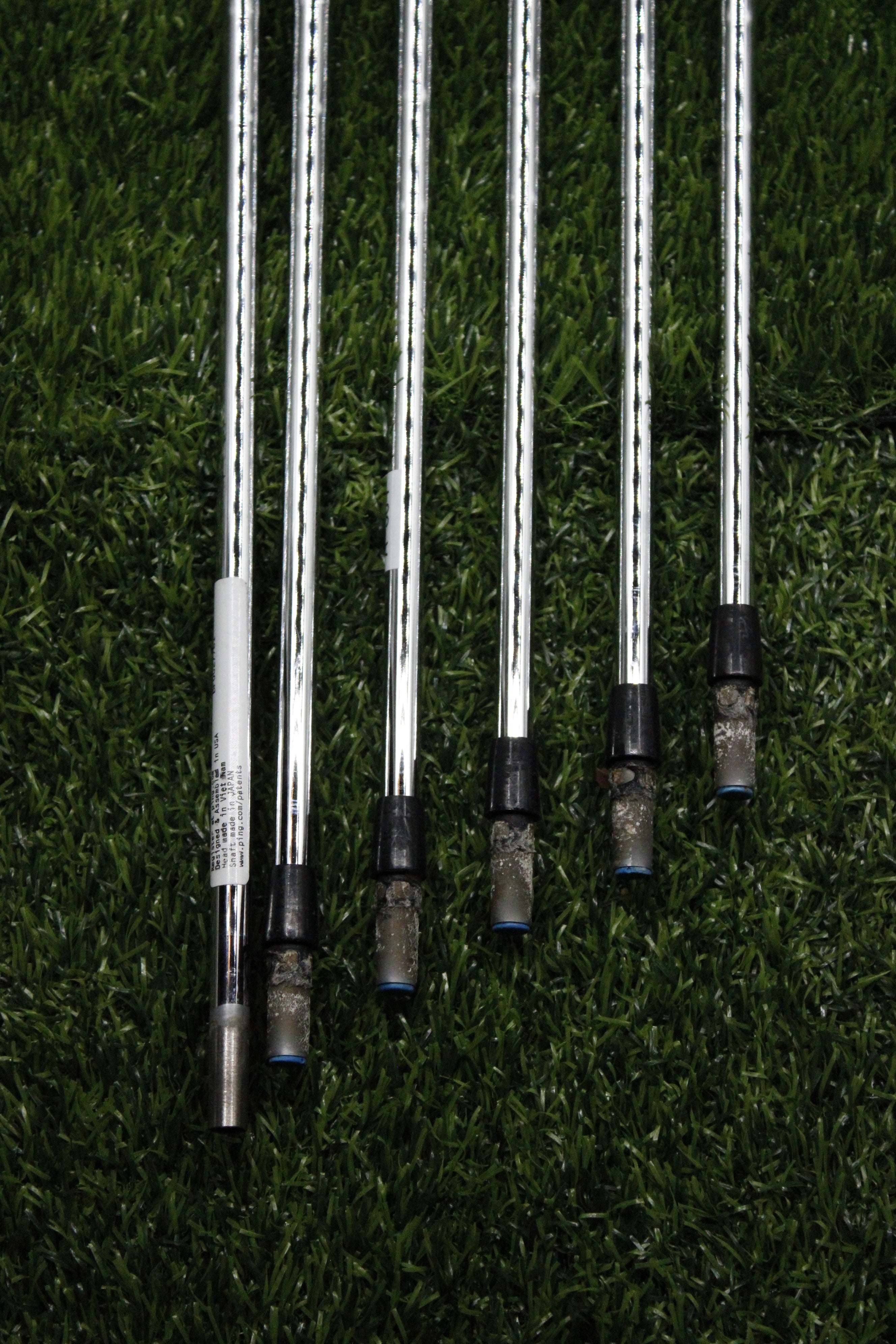 Nippon Ping AWT 2.0 120g Extra Stiff Flex 5-PW Iron Set Steel Shaft .370 Tip Std Length