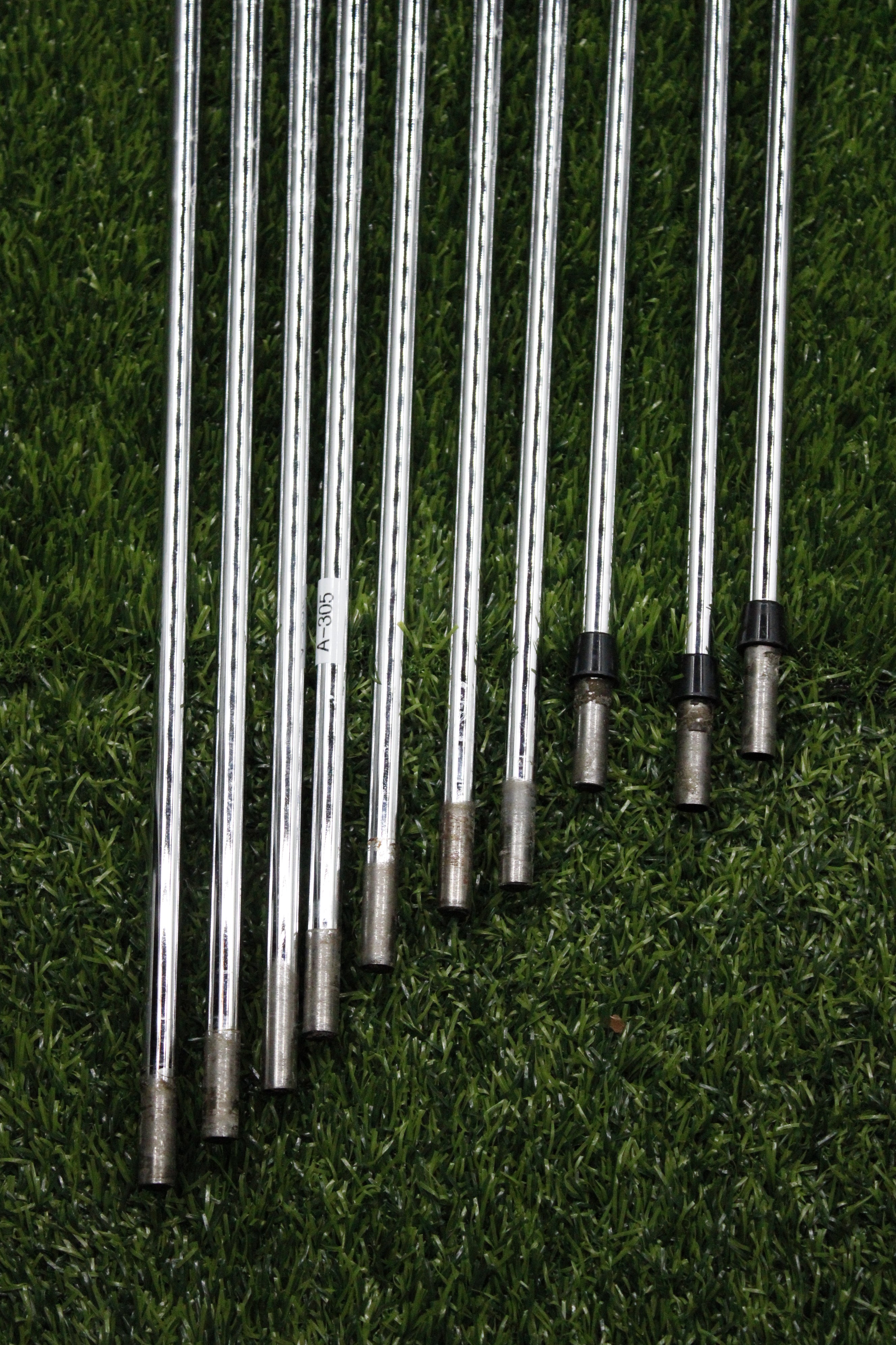 KBS 580 80g Regular Flex 4-PW GW SW LW Iron Set Steel Shaft .370 Tip -1.0"