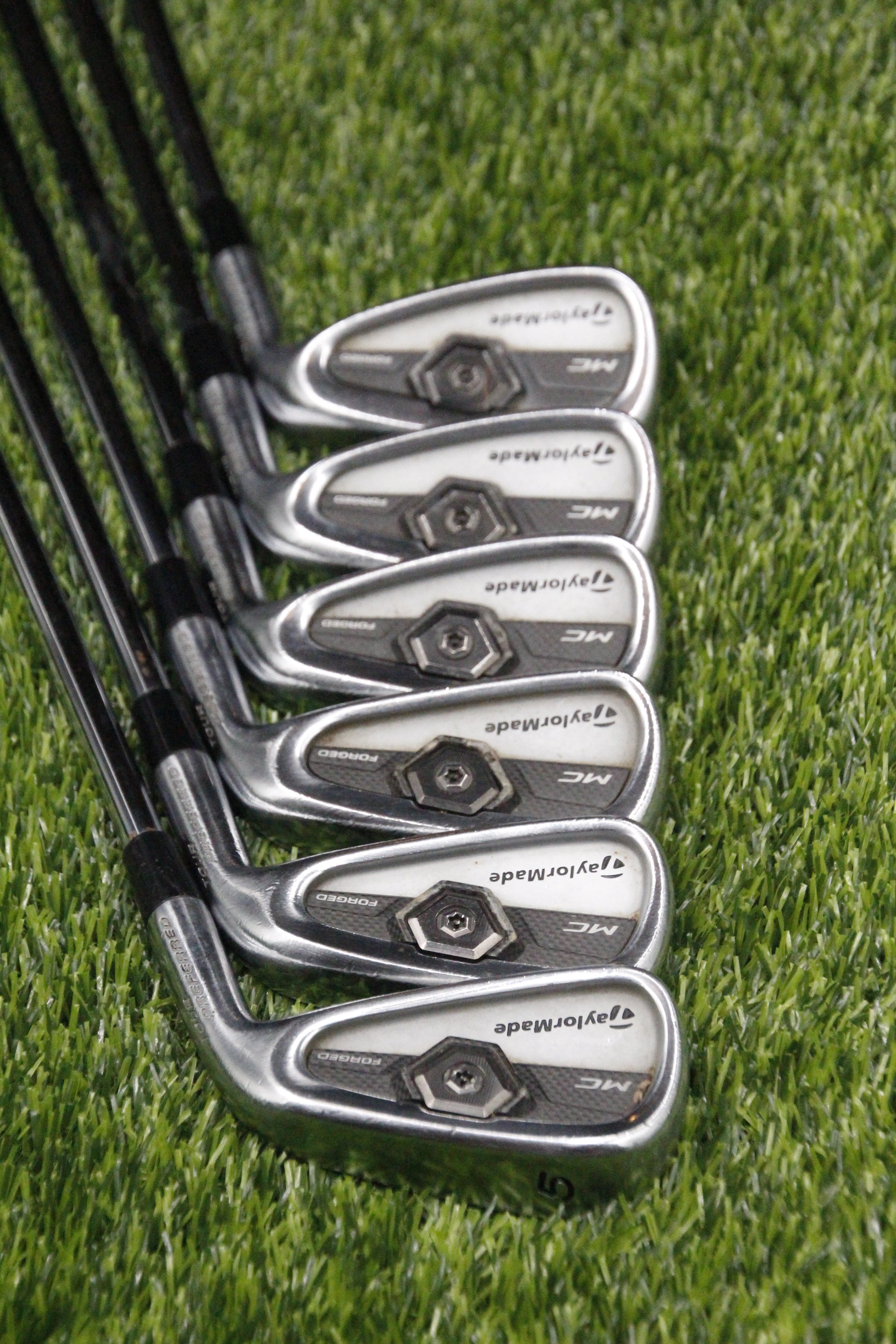 TaylorMade 2011 Tour Preferred MC Iron Set 5-PW S Flex Std Length