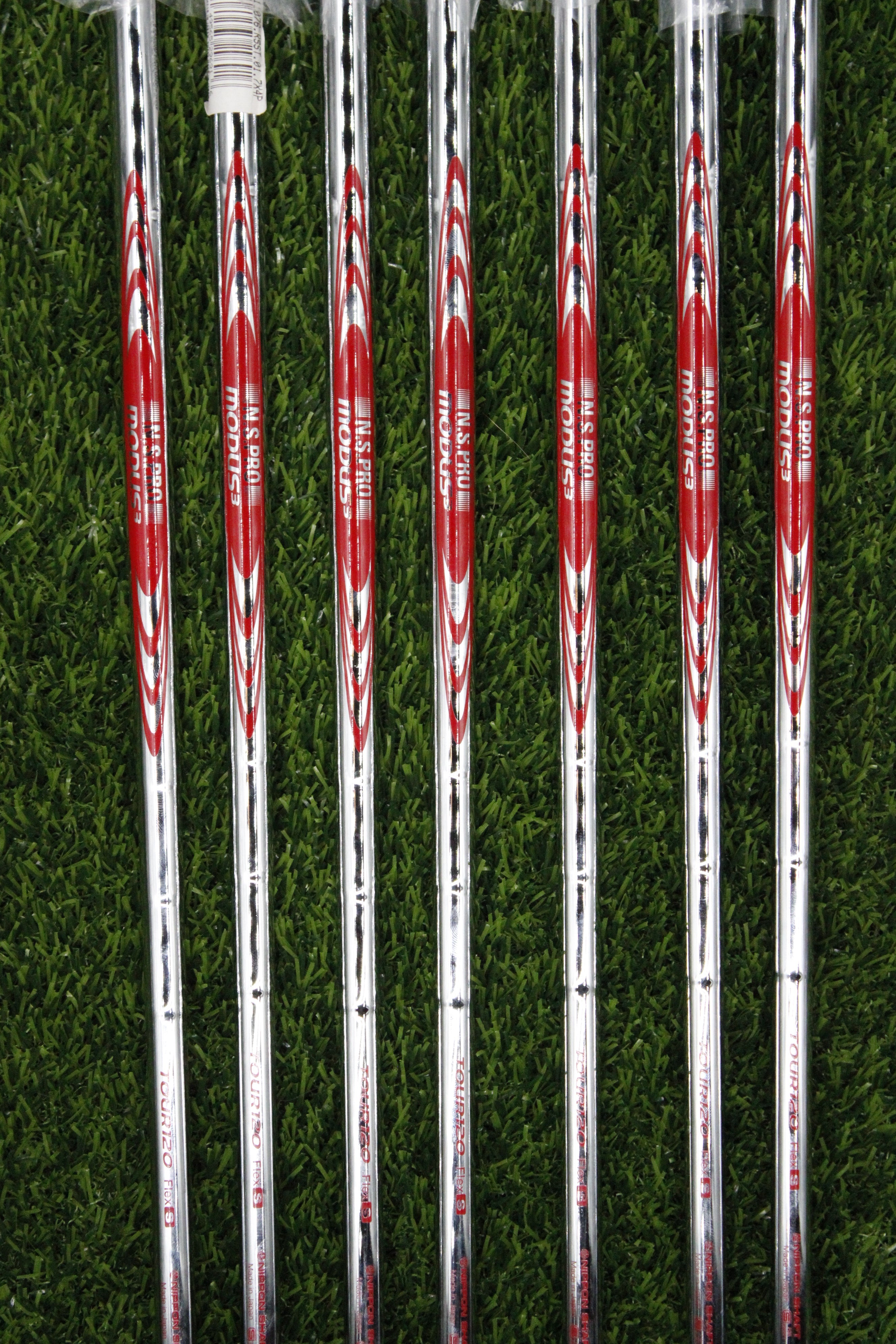 Nippon N.S. Pro Modus3 Tour 120g Stiff Flex 4-PW Iron Set Steel Shaft .355 Tip Std Length