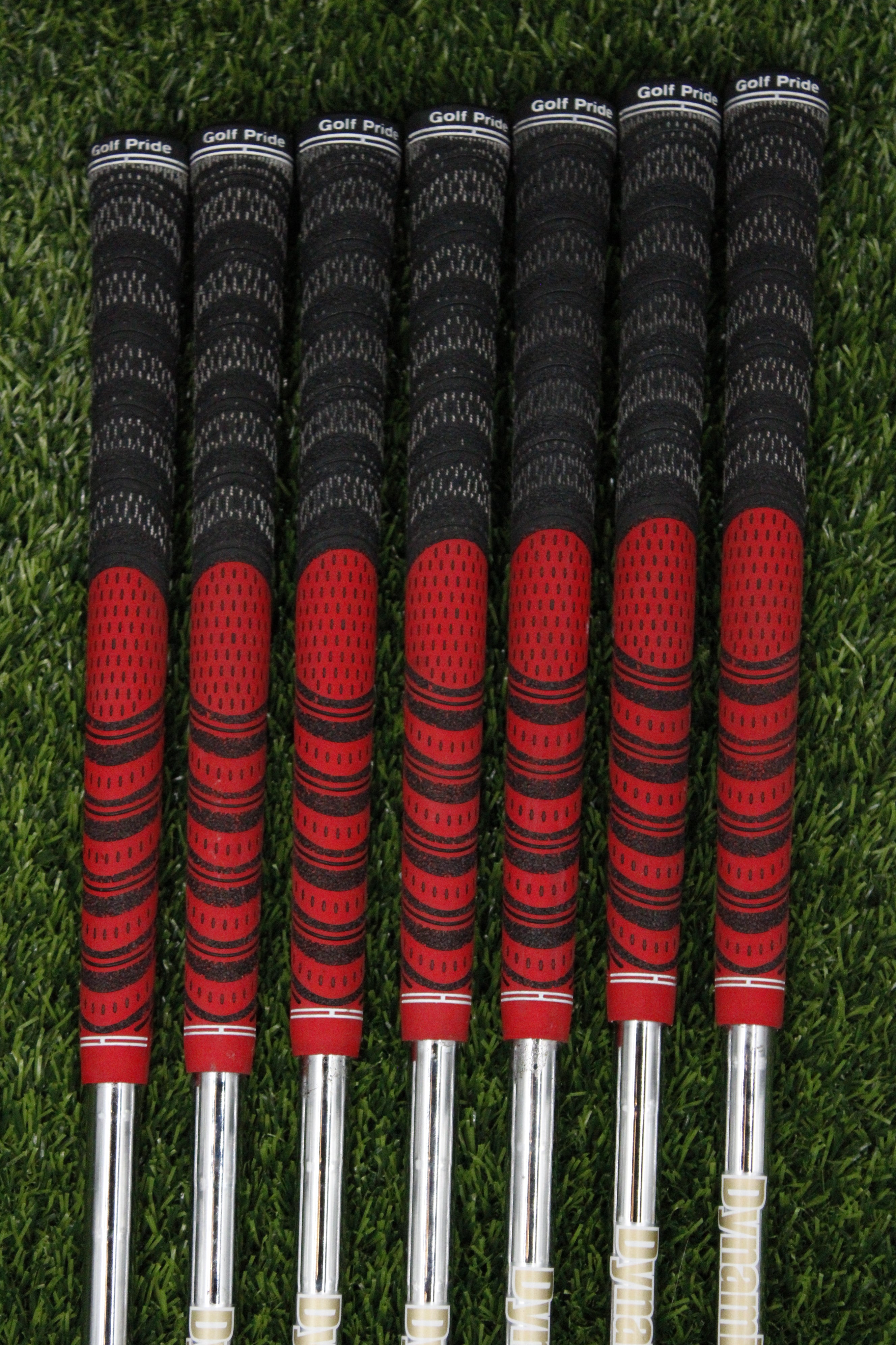 True Temper Dynamic Gold S300 105g Stiff Flex 5-PW AW Iron Set Steel Shaft .370 Tip -1.0"