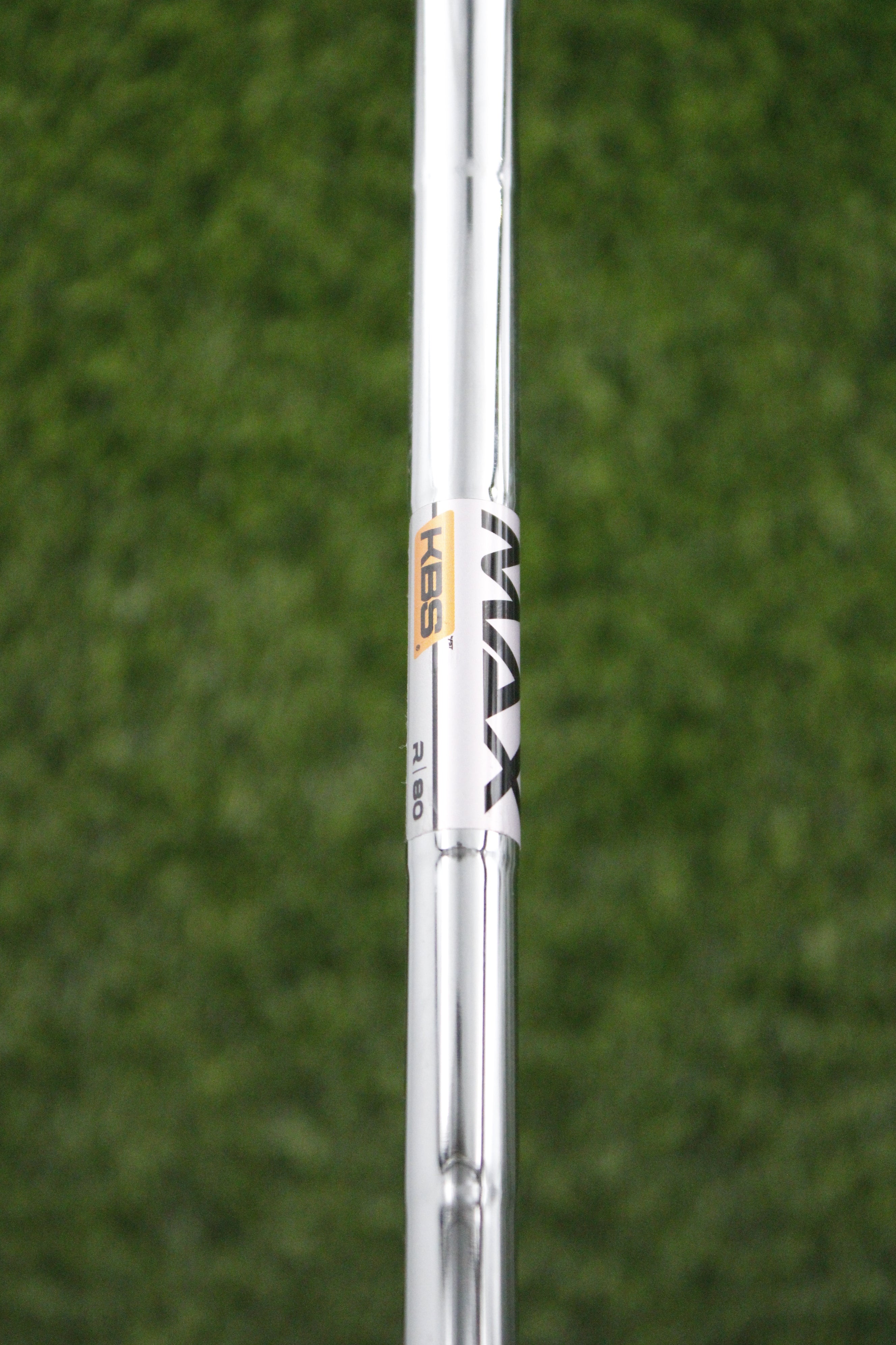 KBS Max 80g Regular Flex 5-PW Iron Set Steel Shaft .370 Tip Std Length