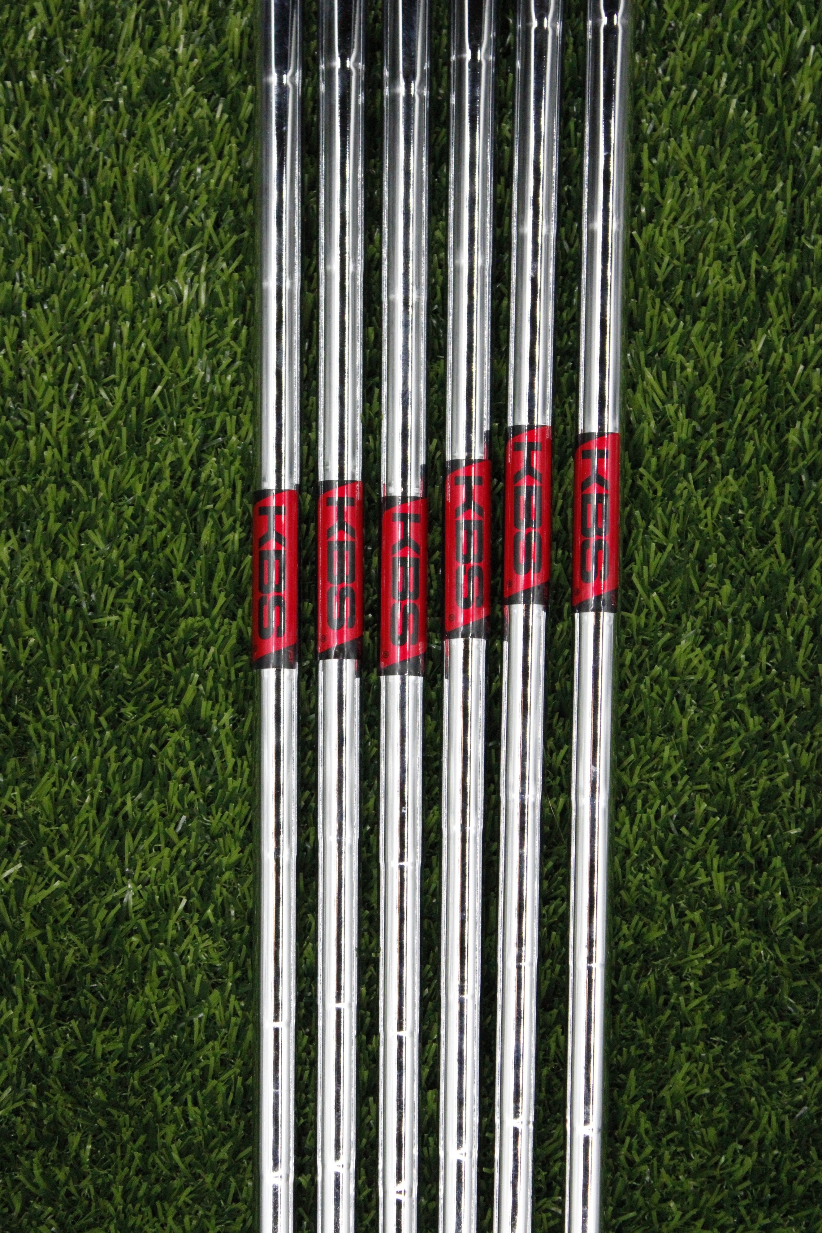 KBS Tour 90g Regular Flex 5-PW Iron Set Steel Shaft .370 Tip Std Length