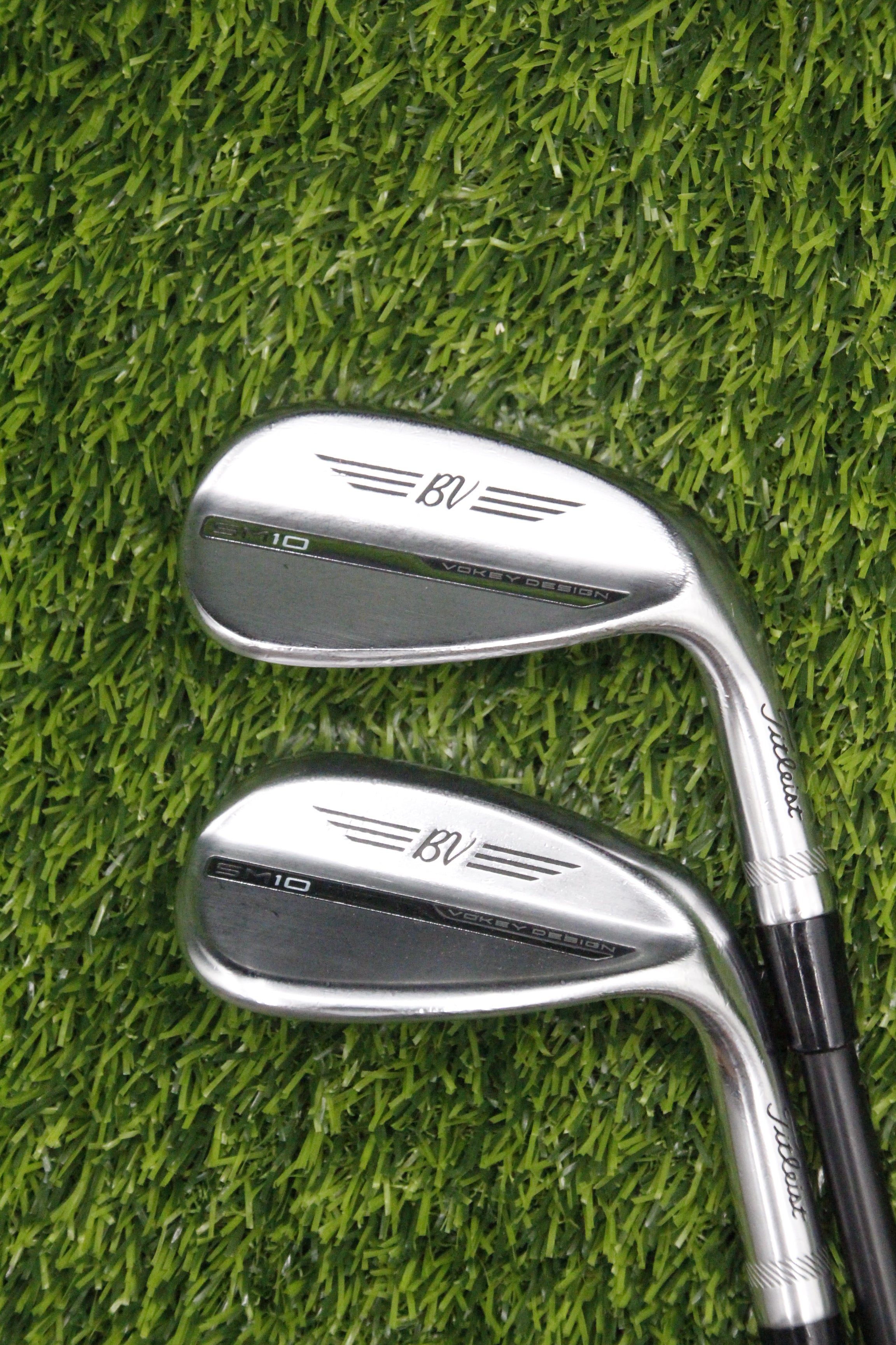 Titleist Vokey SM10 Tour Chrome w/ BGT 52° 56° Wedge Set Wedge Flex