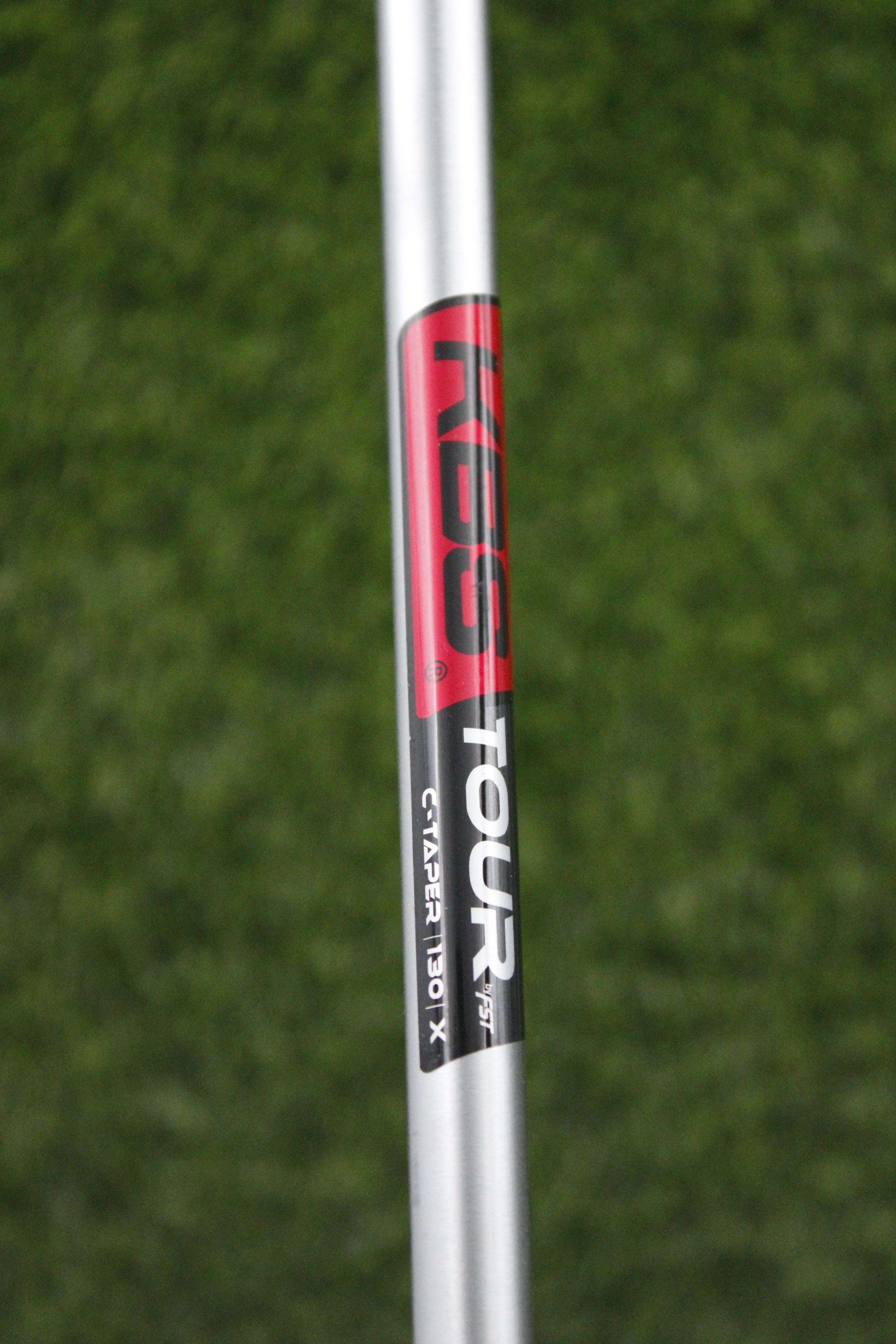 KBS C-Taper 130g Extra Stiff Flex 4-PW Iron Set Steel Shaft .370 Tip Std Length
