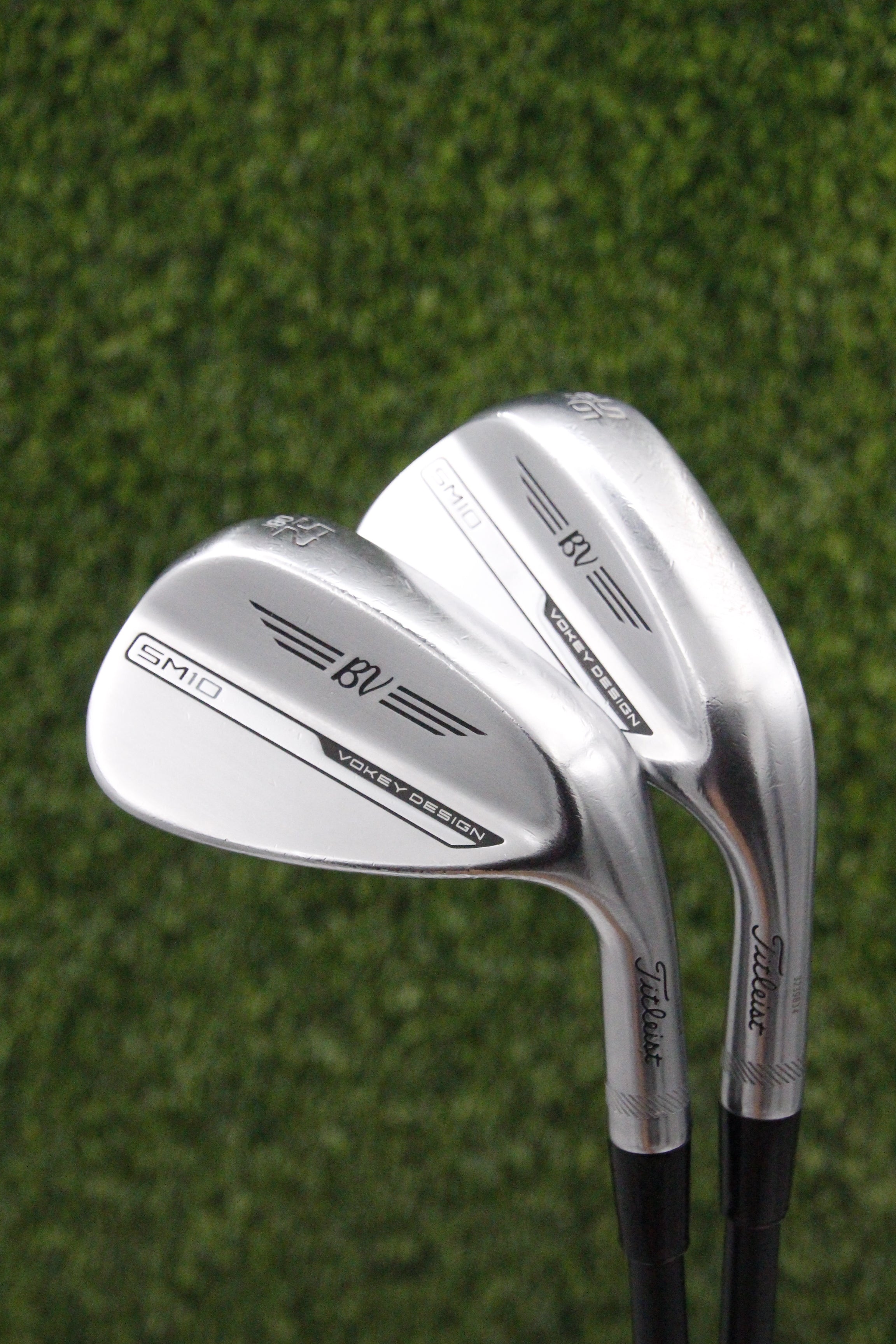 Titleist Vokey SM10 Tour Chrome w/ BGT 52° 56° Wedge Set Wedge Flex