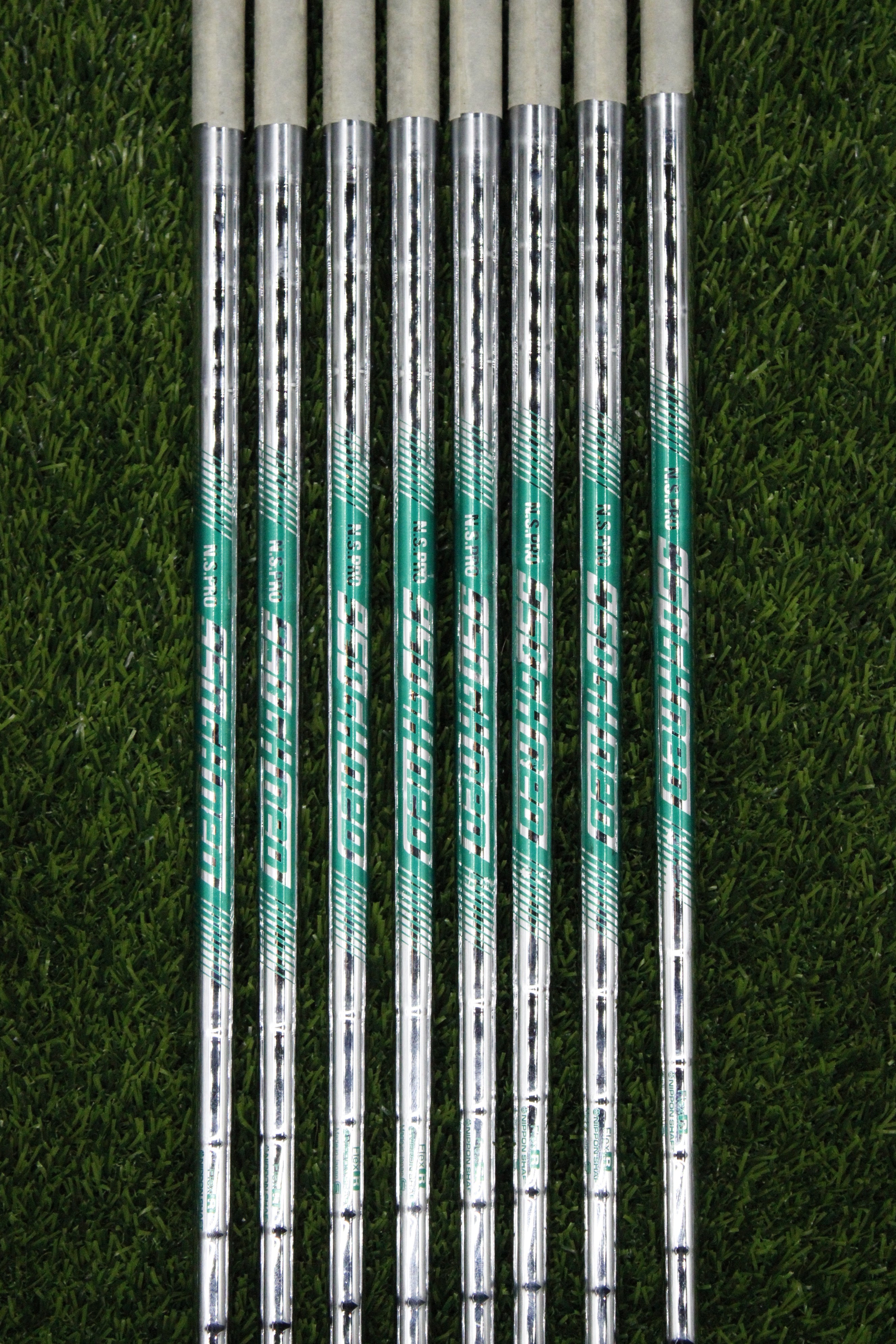 Nippon N.S. Pro 950GH Neo 95g Regular Flex 4-PW AW Iron Set Steel Shaft .355 Tip Std Length