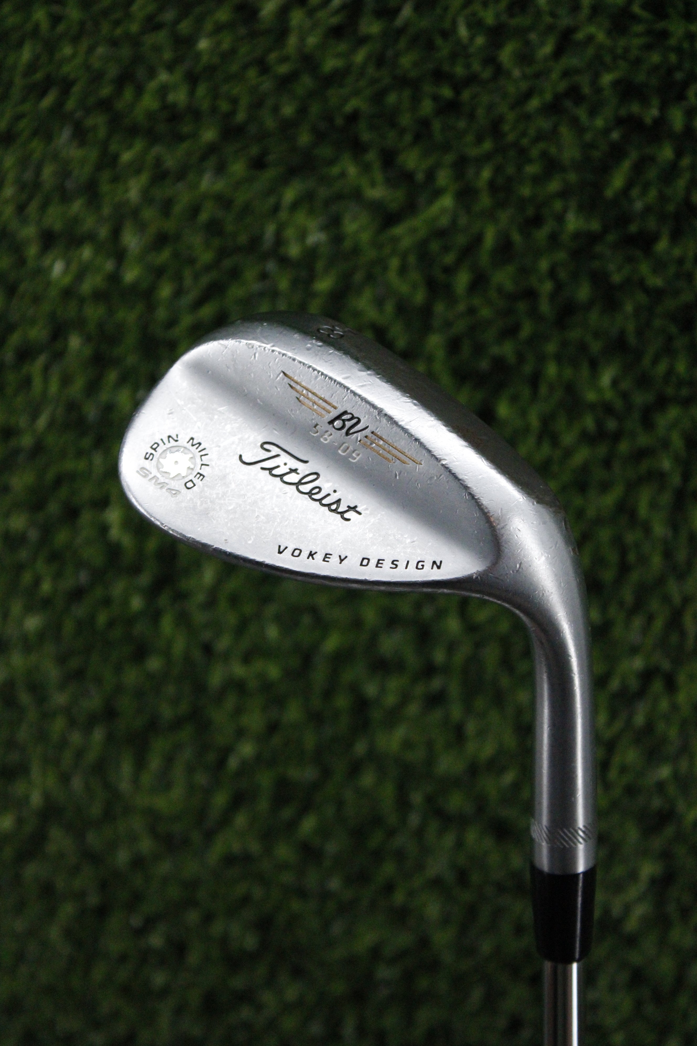 Titleist Vokey Spin Milled SM4 Chrome 58° LW Wedge Flex 34.5"