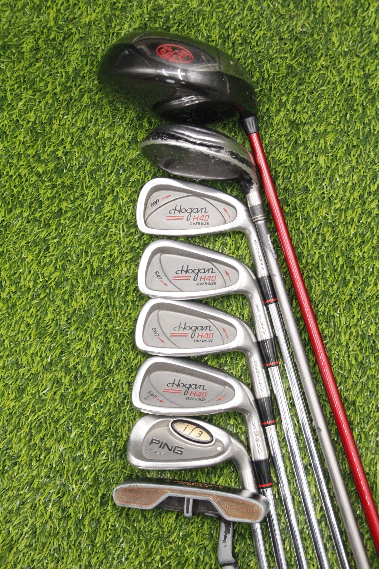 Ben Hogan H40 Oversized bogeys2Birdies Set R Flex Std