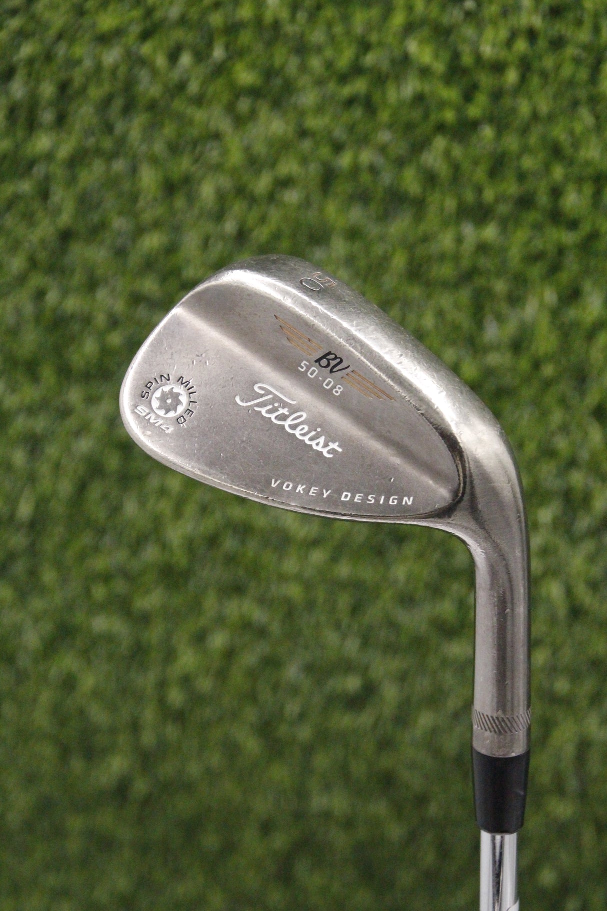 Titleist Vokey Spin Milled SM4 Black 50° GW Wedge Flex 35.5"