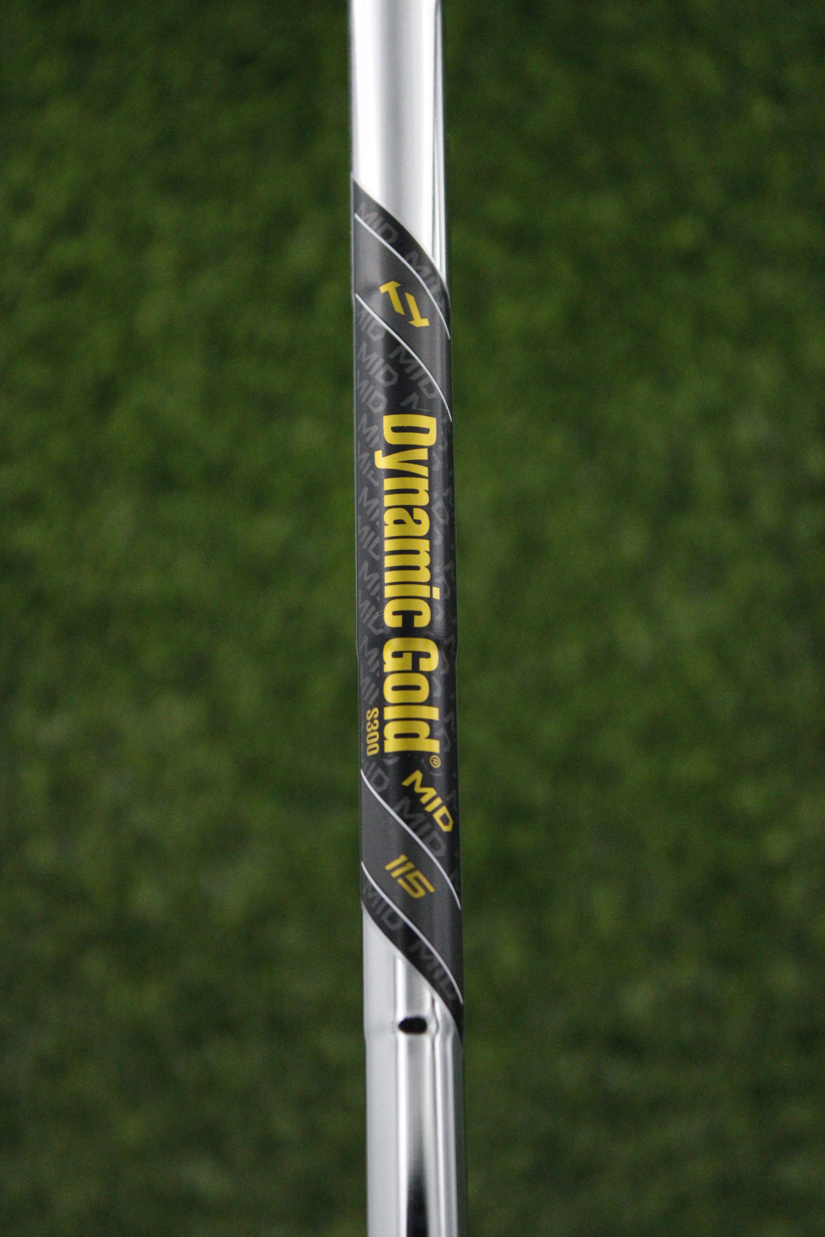 True Temper Dynamic Gold Mid Tour Issue S300 115g Stiff Flex 7-PW GW SW Iron Set Steel Shaft .370 Tip Std Length