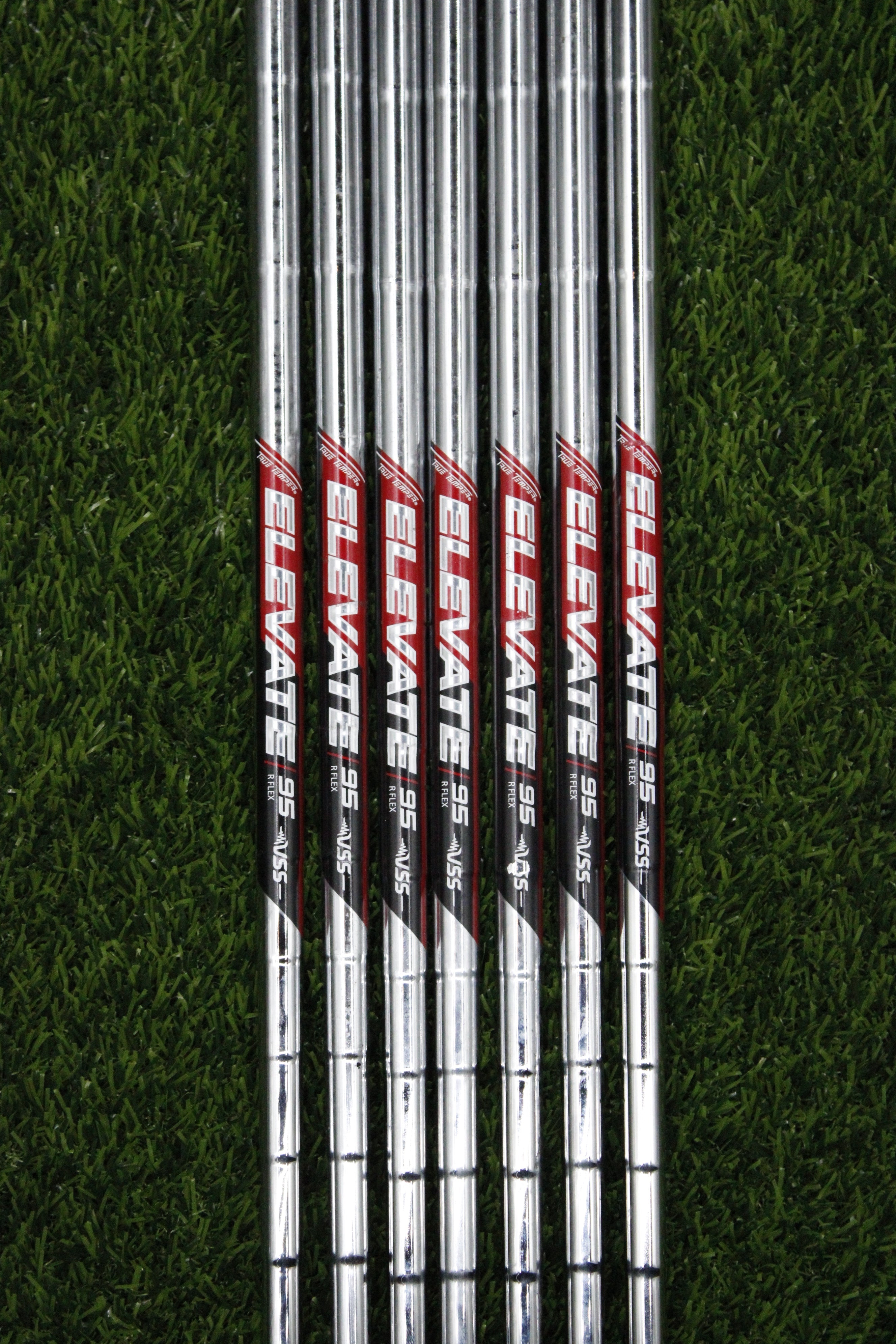 True Temper Elevate 95g Regular Flex 4-PW Iron Set Steel Shaft .370 Tip Std Length