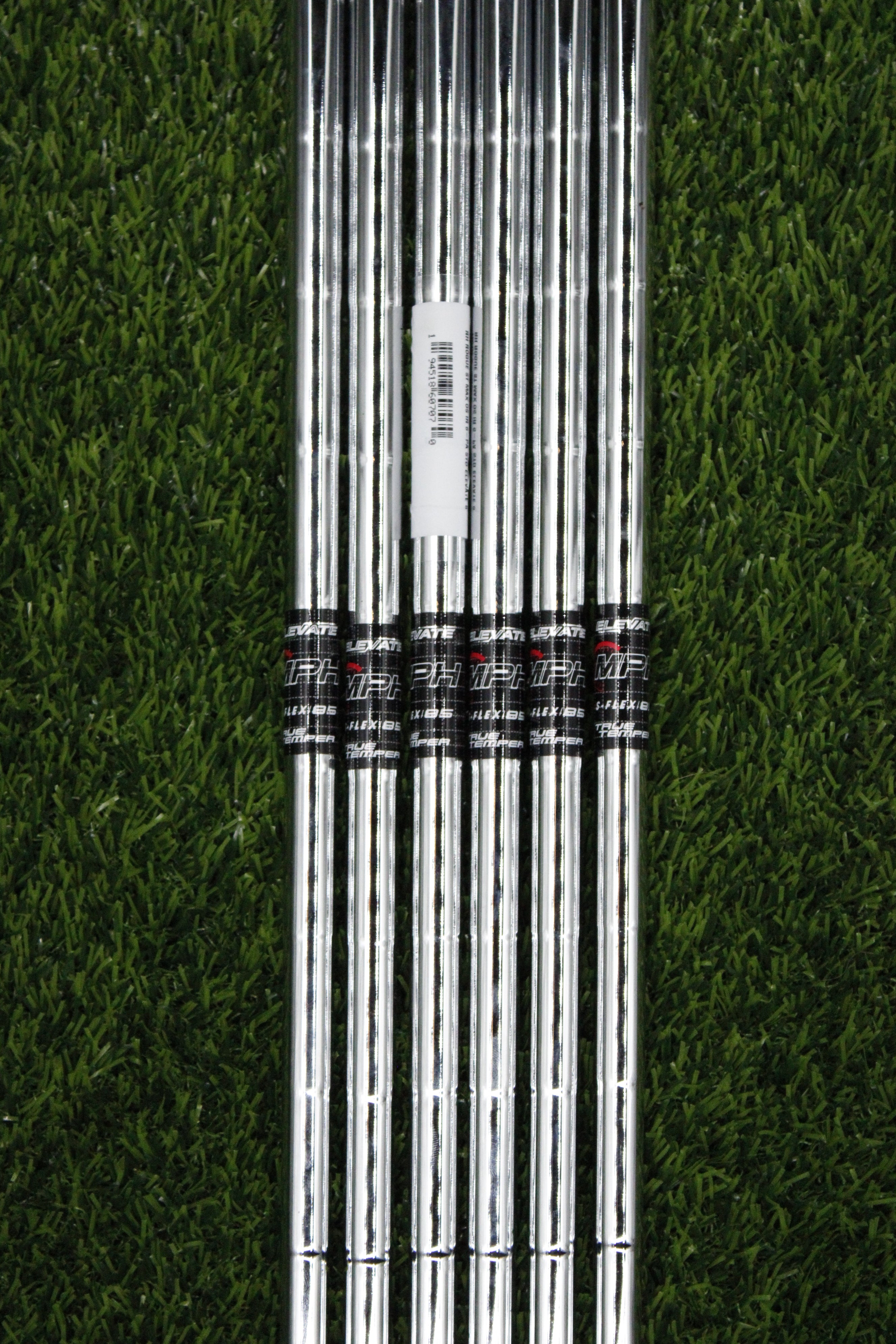 True Temper Elevate MPH 85g Stiff Flex 6-PW AW Iron Set Steel Shaft .370 Tip Std Length