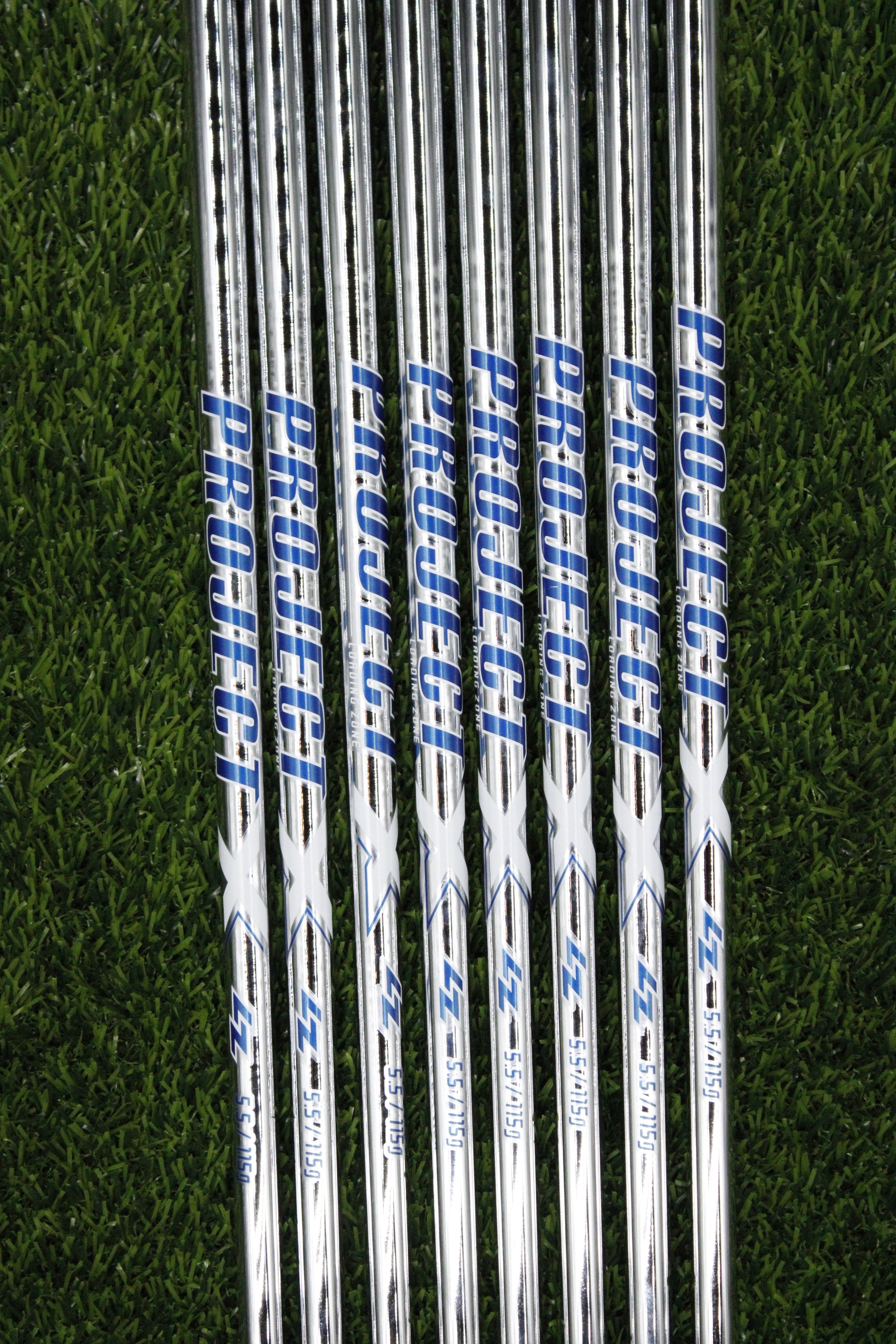 Project X LZ 115g Regular Plus Flex 4-PW GW Iron Set Steel Shaft .355 Tip Std Length