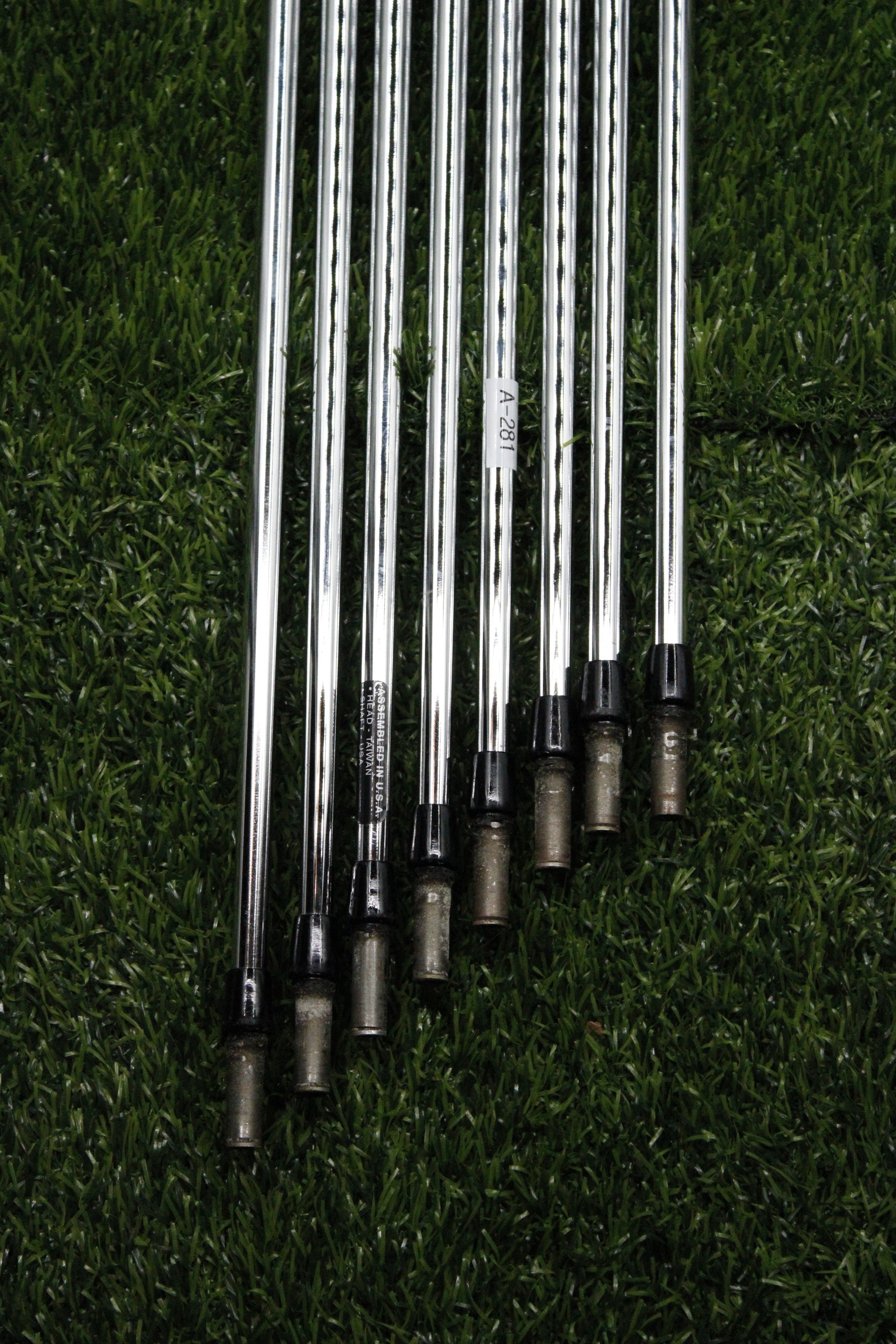 Project X Rifle 7.0 130g Tour Stiff 3-PW Iron Set Steel Shaft .355 Tip +1.0"