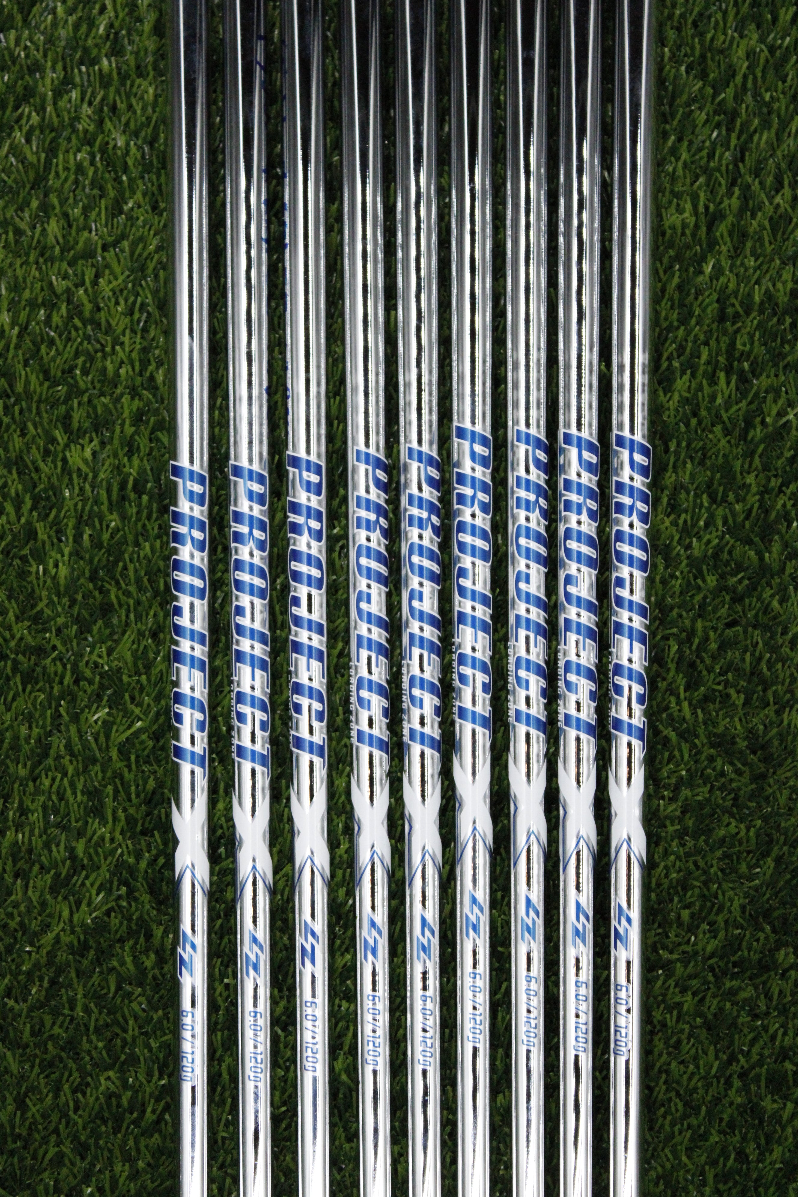 Project X LZ 120g Stiff Flex 3-PW GW Iron Set Steel Shaft .355 Tip +0.5"