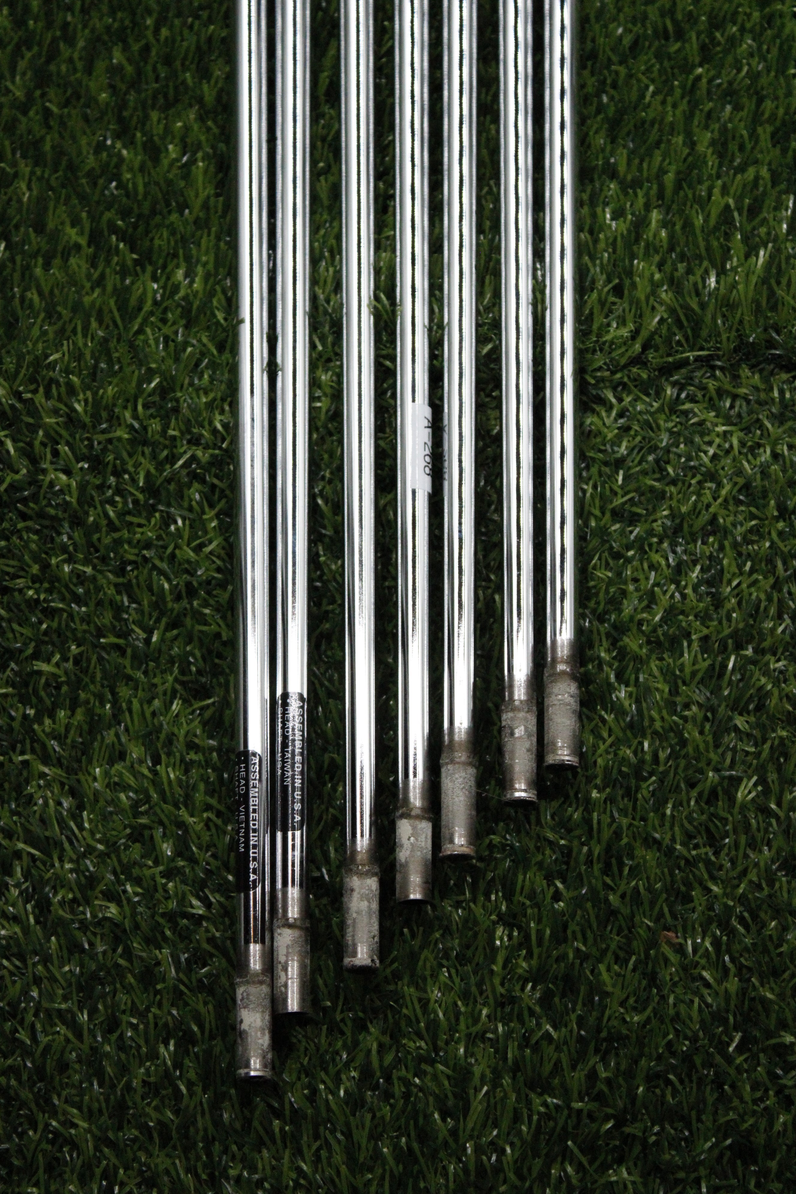 Project X Rifle 6.5 125g Extra Stiff Flex 4-PW Iron Set Steel Shaft .355 Tip +1.0"