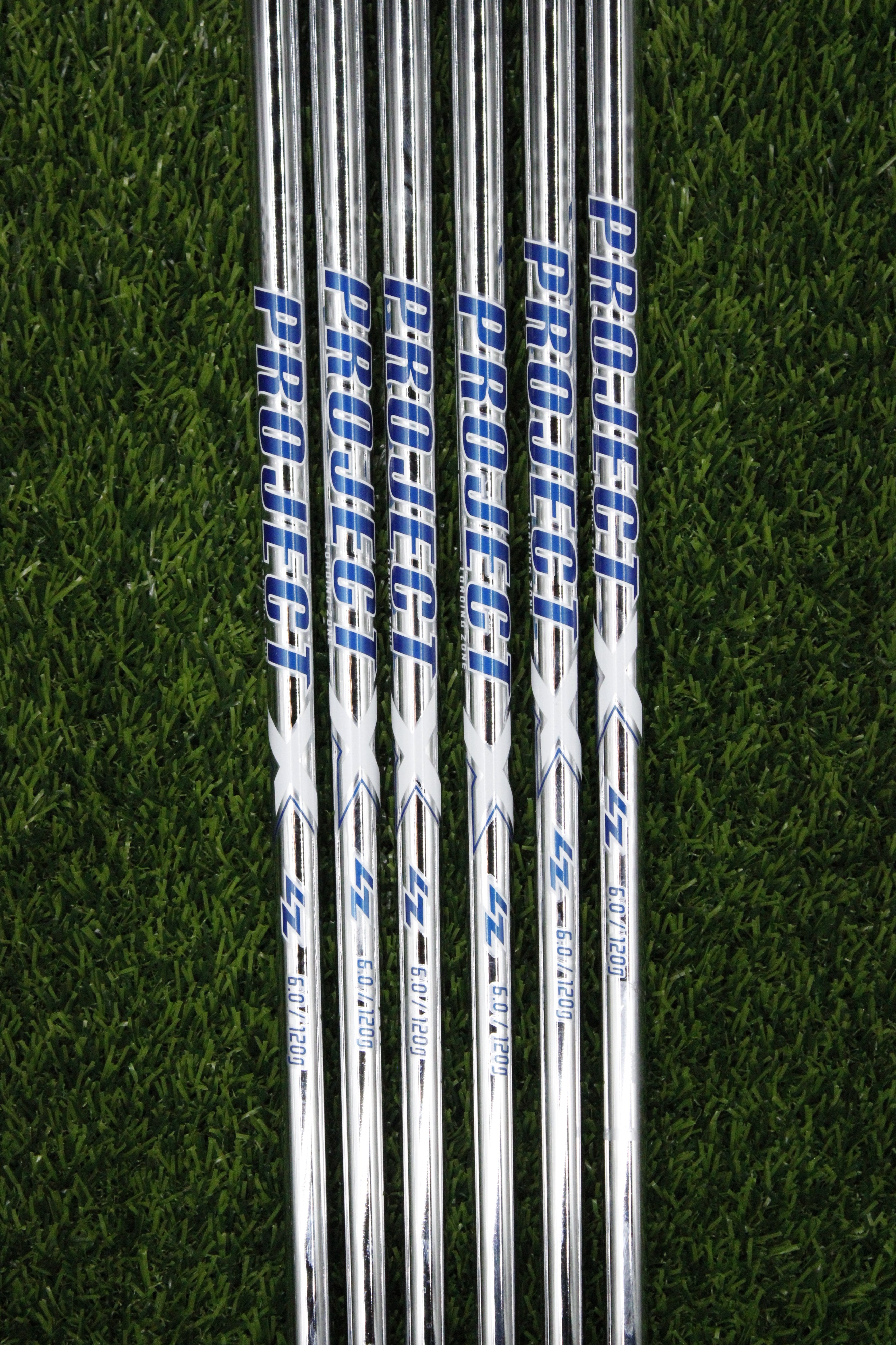 Project X LZ 120g Stiff Flex 7-PW GW SW Iron Set Steel Shaft .355 Tip +0.5"