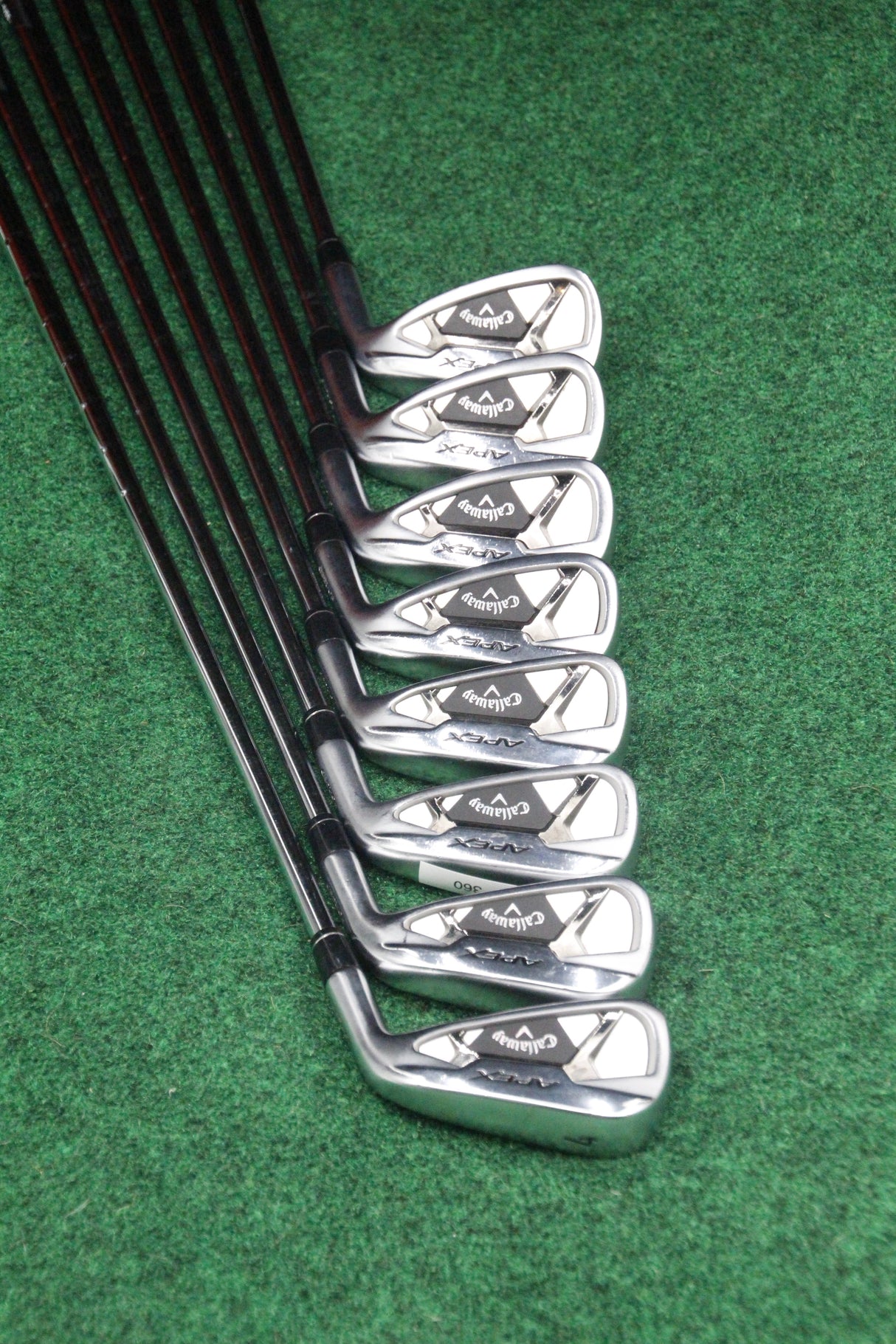 Callaway Apex 19 Iron Set 4-PW AW S Flex +0.5"