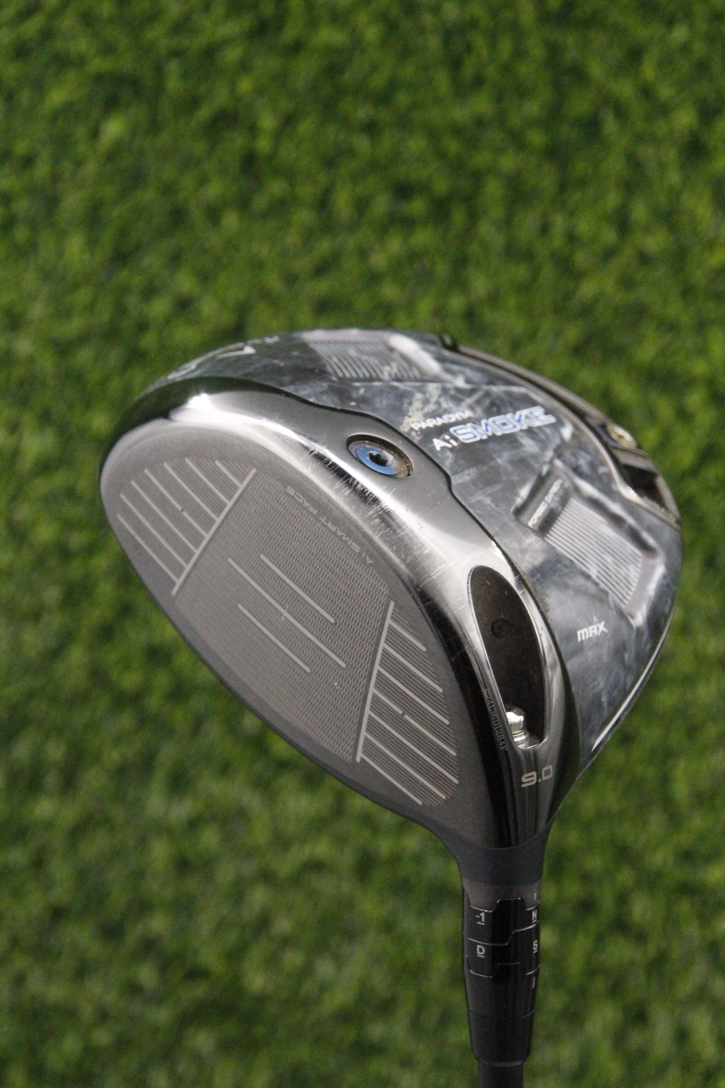 Lefty Callaway Paradym Ai Smoke Max 9° Driver S Flex 45.25" w/ HC