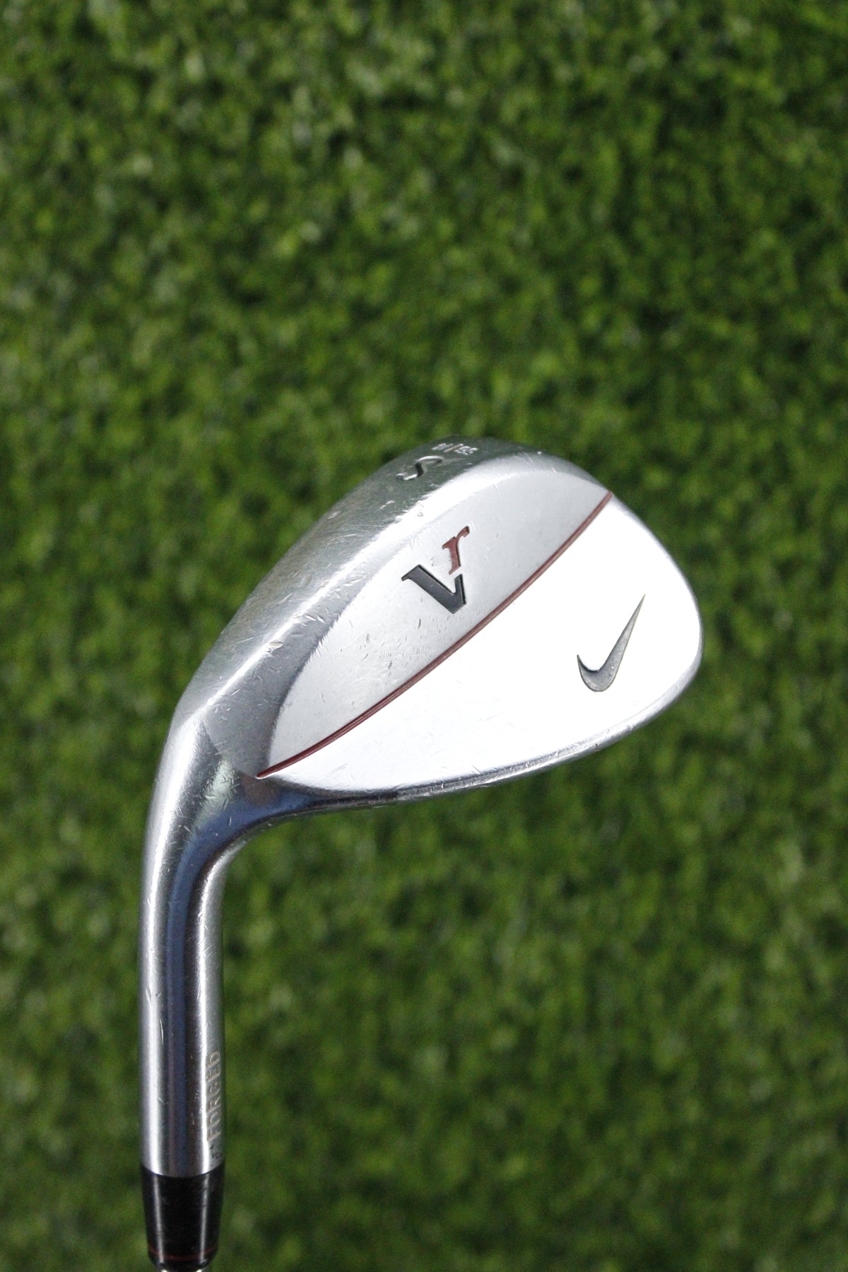Lefty Nike Victory Red Forged Chrome SW R Flex 34.75"