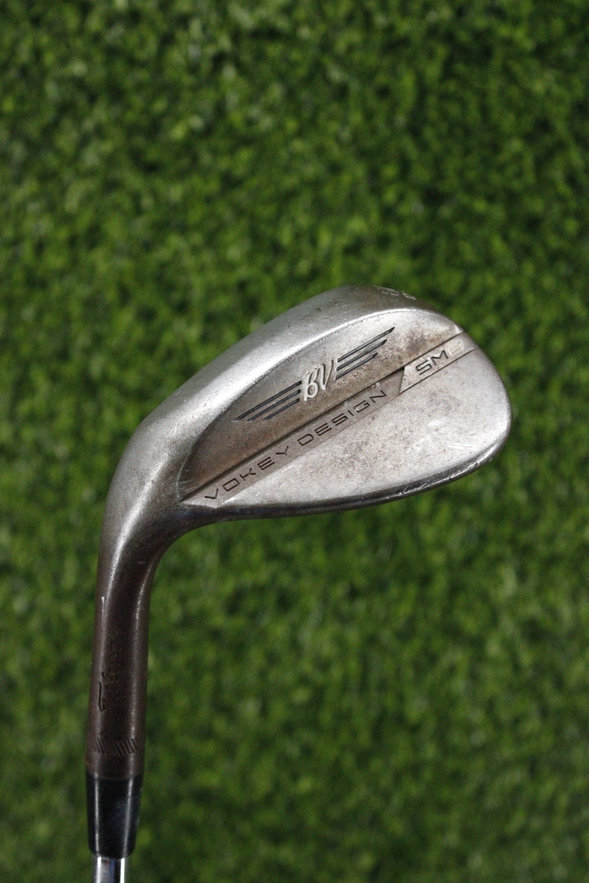 Lefty Titleist Vokey SM8 Raw 50° GW S Flex 35"