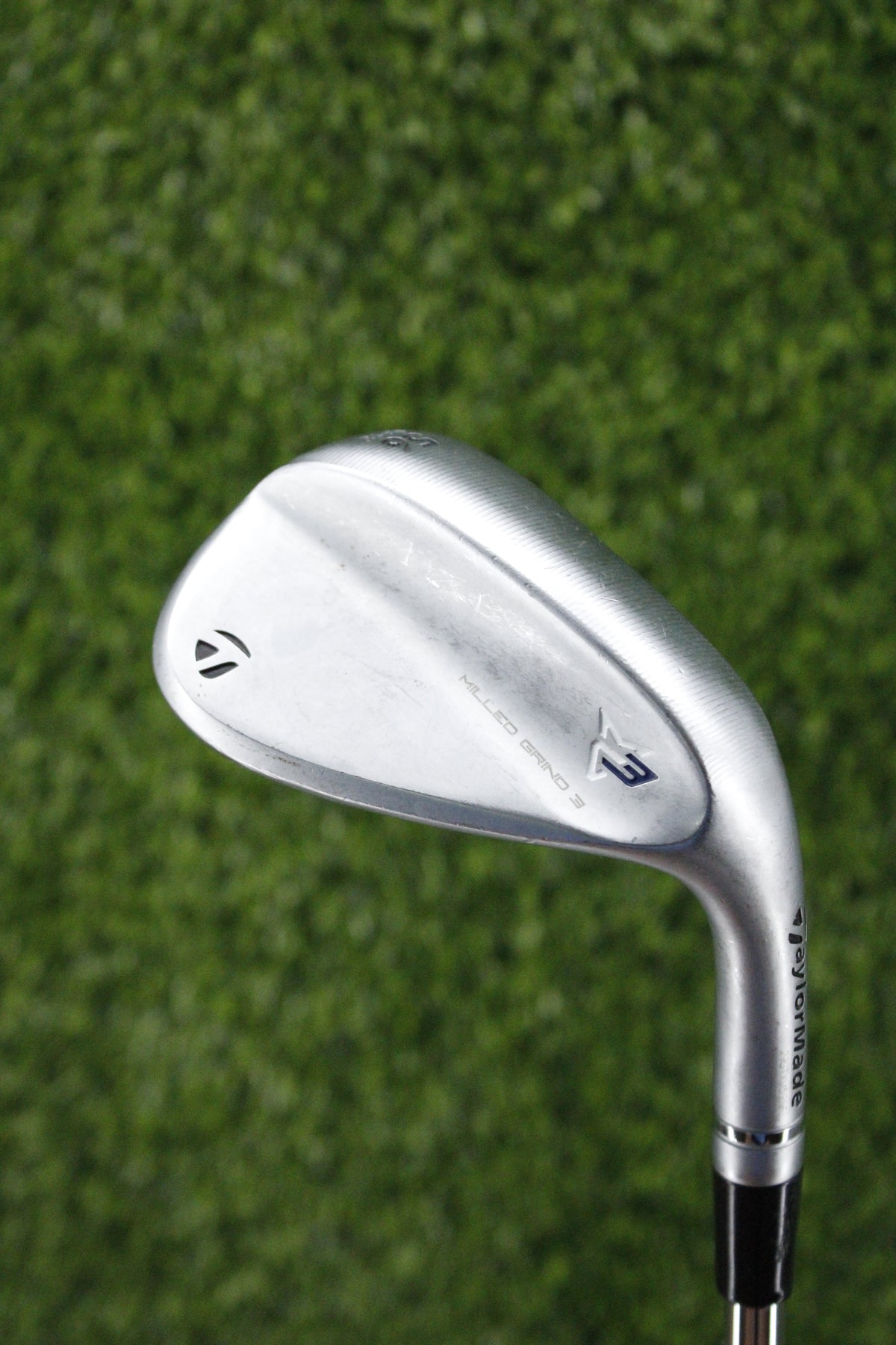TaylorMade Milled Grind 3 Raw Chrome 56° SW S Flex 34.5"