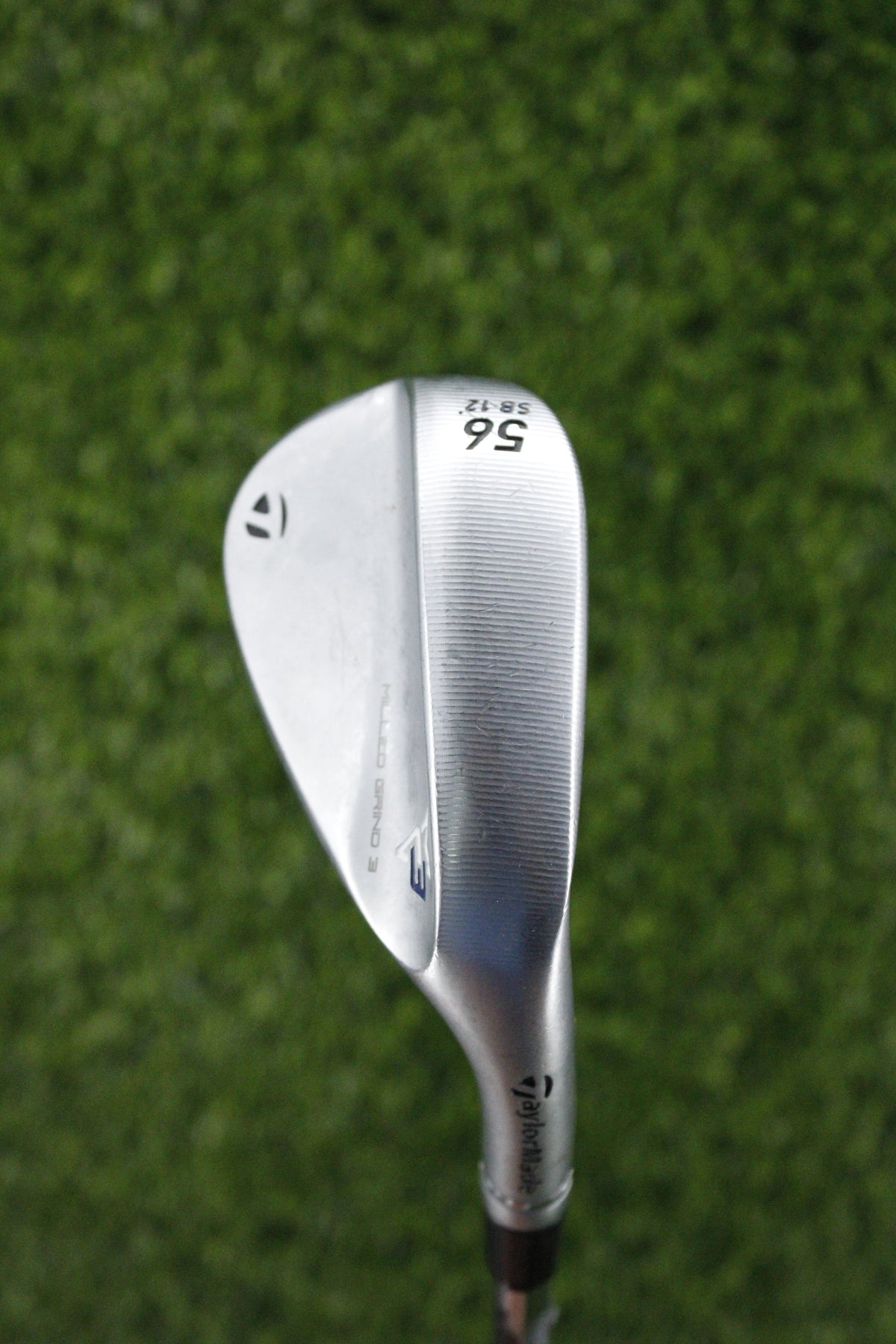 TaylorMade Milled Grind 3 Raw Chrome 56° SW S Flex 34.5"