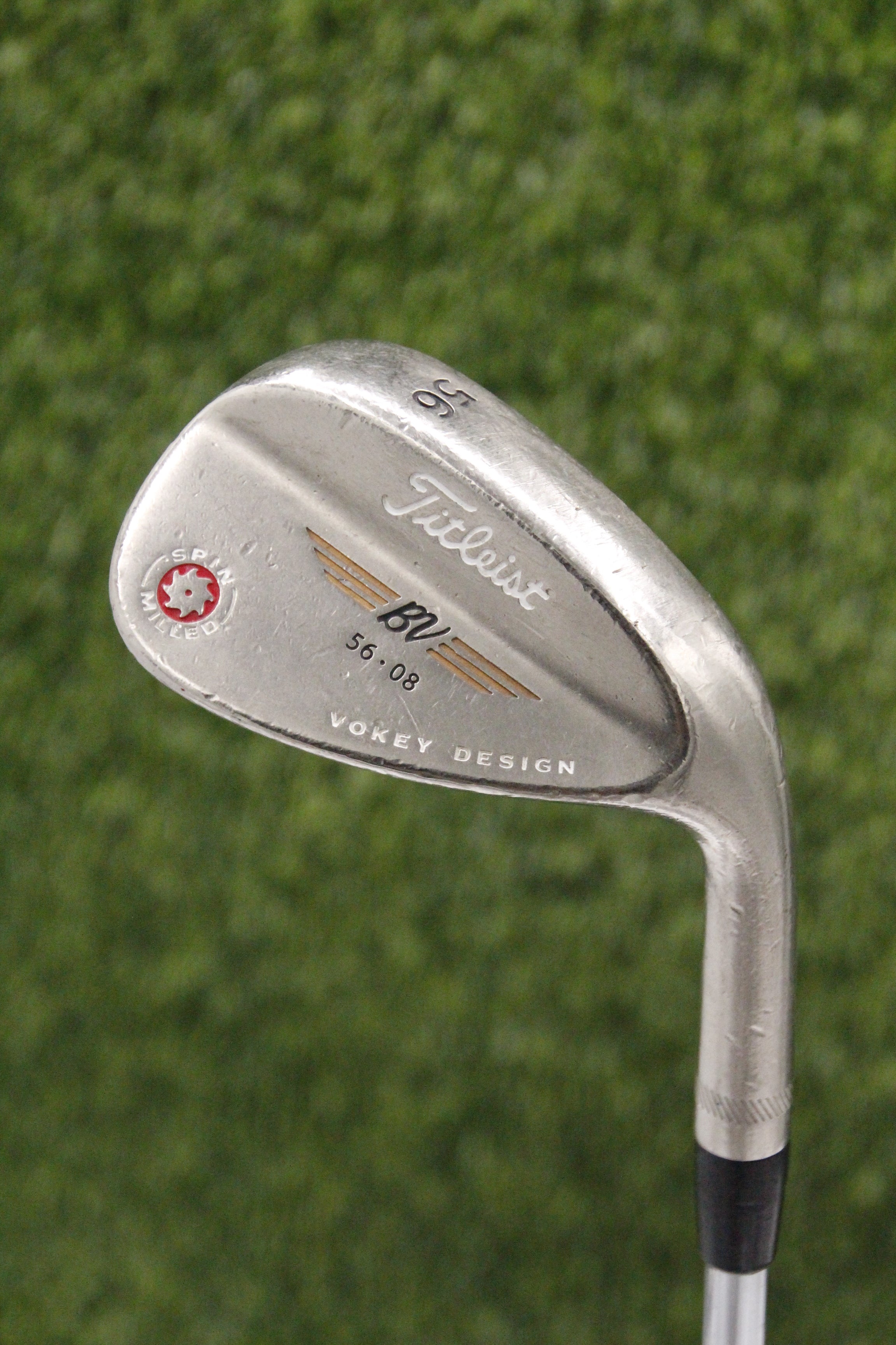 Titleist 2009 Vokey Spin Milled Chrome 56° SW Wedge Flex 35"