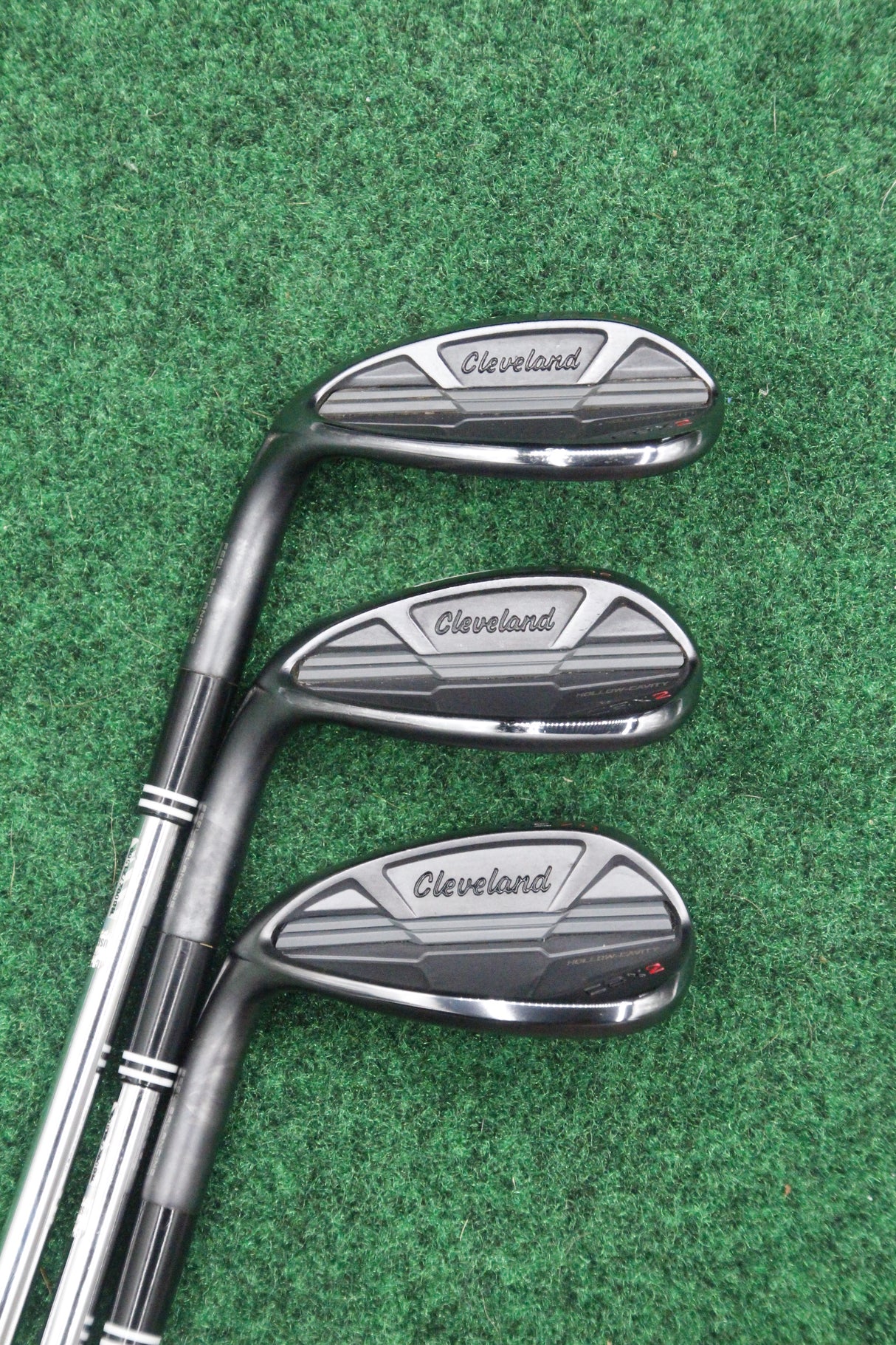 Cleveland CBX 2 Black Satin 52°, 56°, 60° Wedge Set Wedge Flex Std