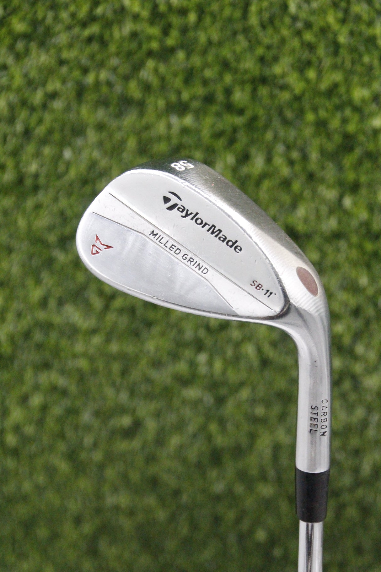 TaylorMade Milled Grind Satin Chrome 58° LW Wedge Flex 35"