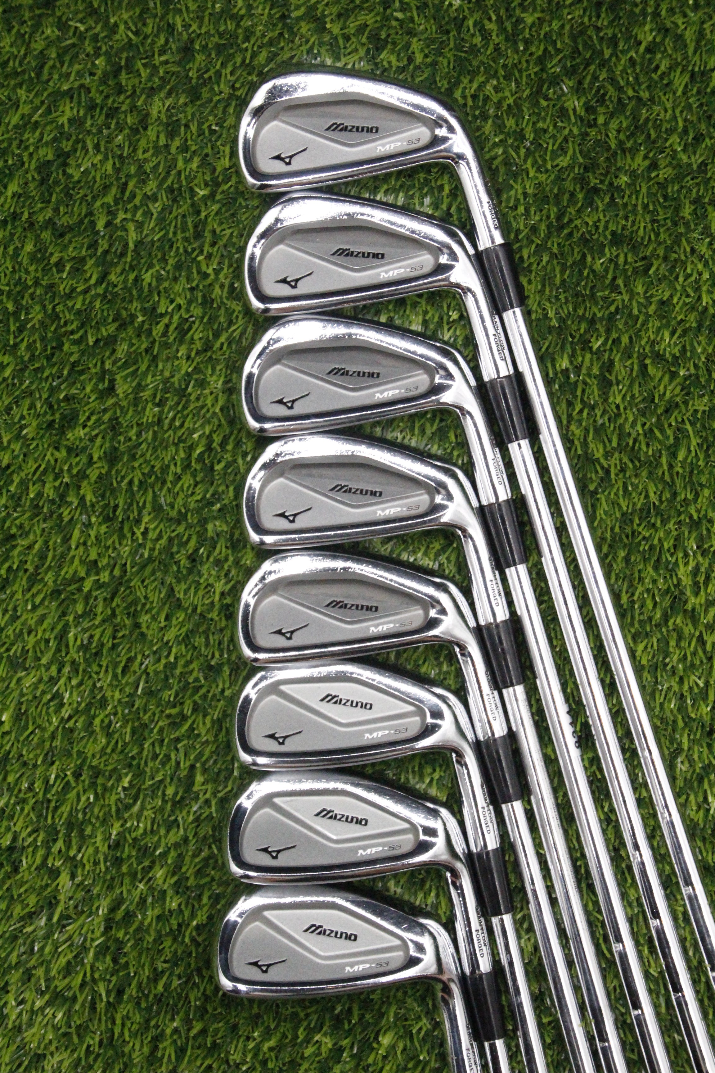 Mizuno MP 53 Iron Set 3-PW S Flex Std Length
